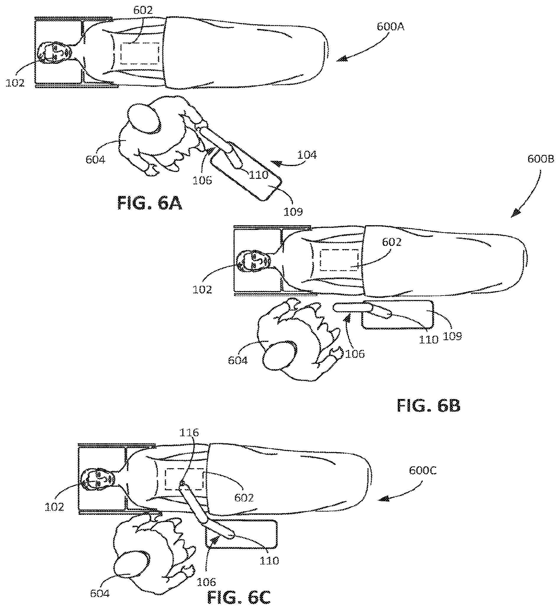 Patent US12324637 Figure 6 – Base positioning system for a controllable arm and related methods