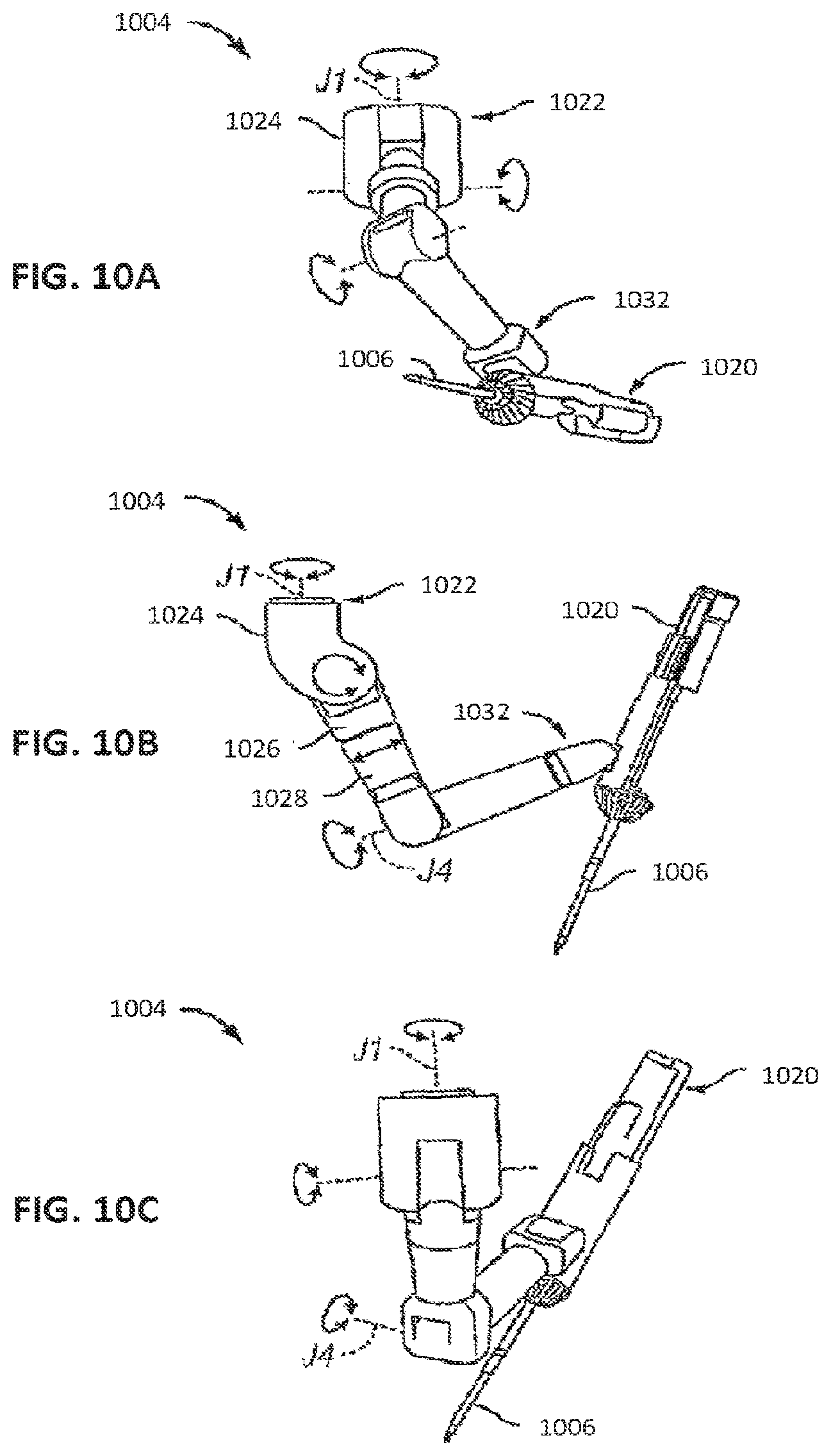 Patent US12324637 Figure 12 – Base positioning system for a controllable arm and related methods