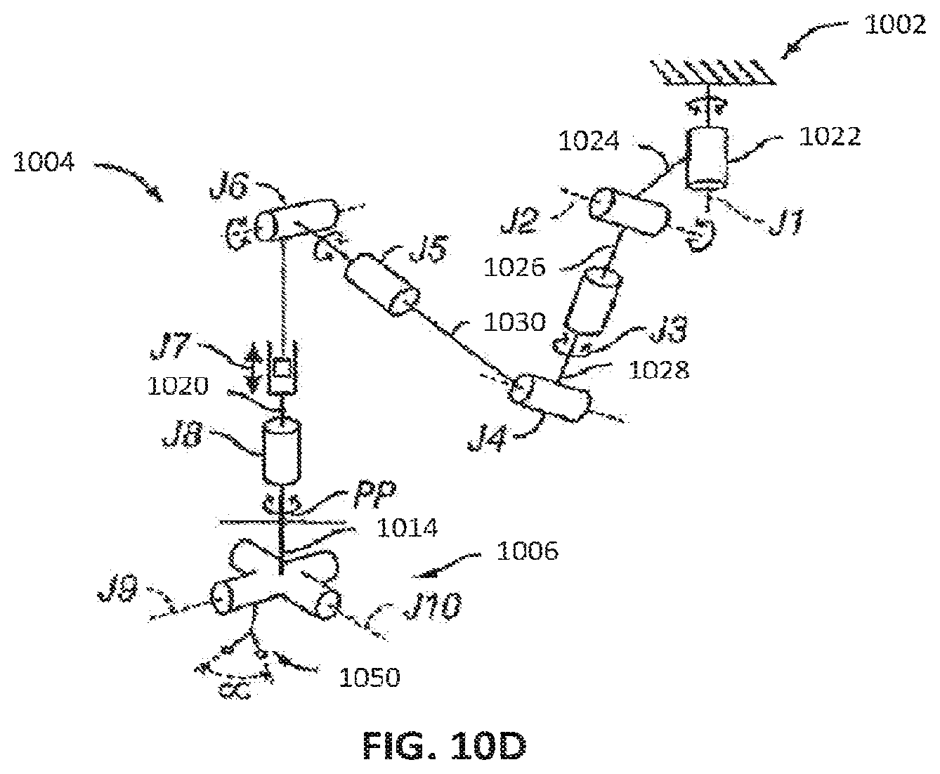 Patent US12324637 Figure 13 – Base positioning system for a controllable arm and related methods