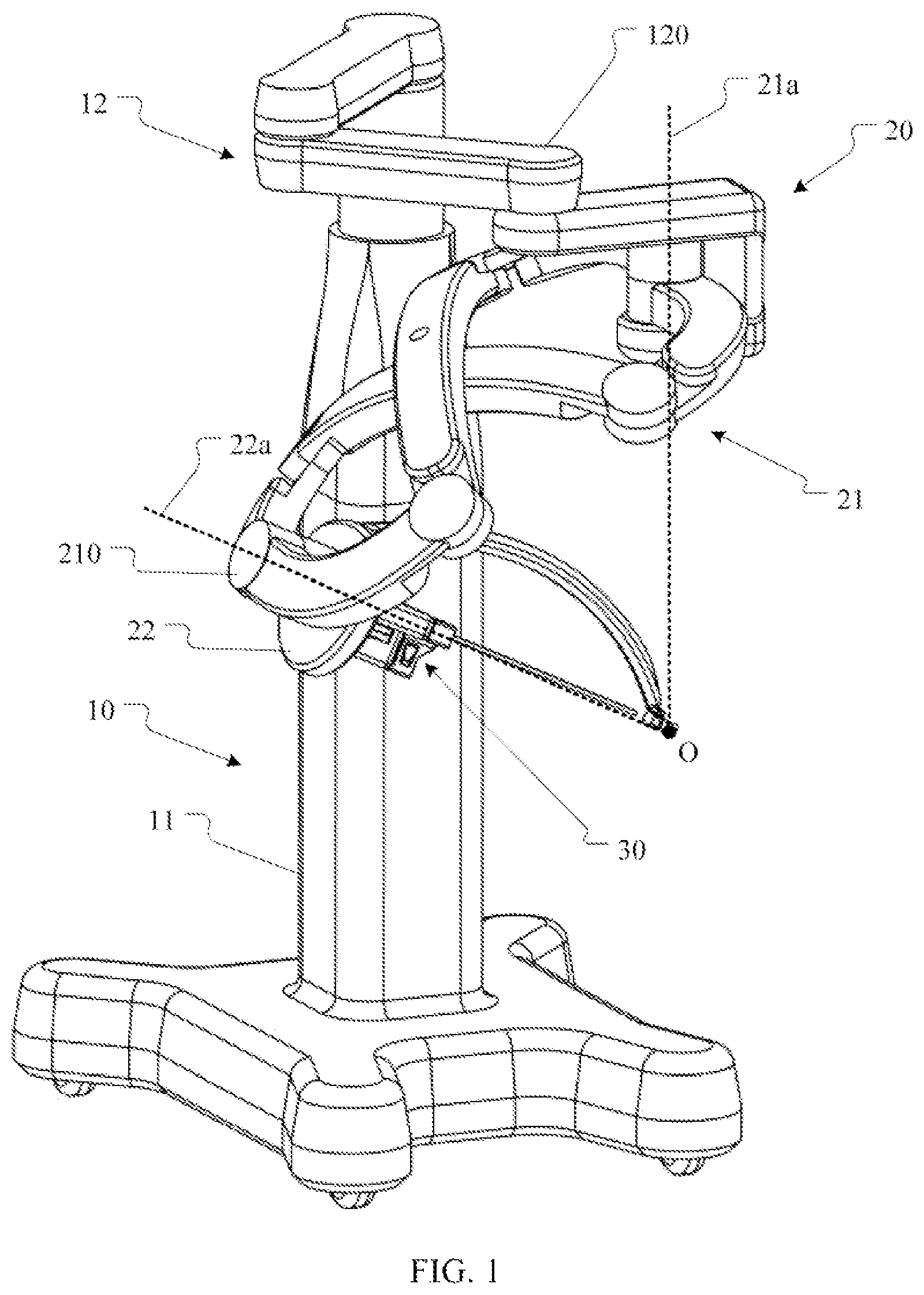 Patent US12324642 Figure 1 – Robotic arm for minimally invasive surgery