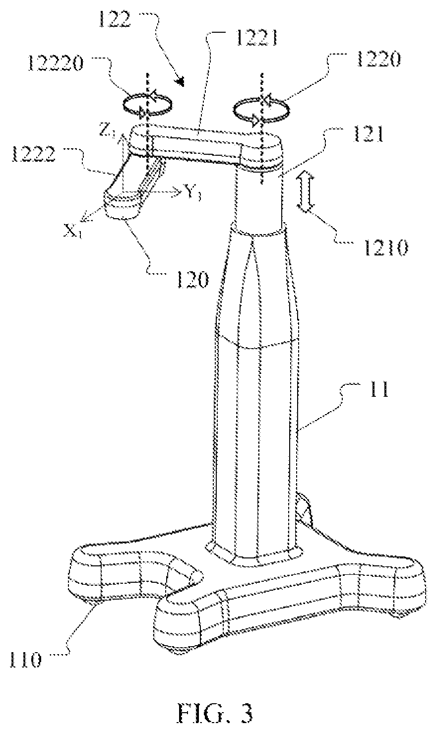 Patent US12324642 Figure 3 – Robotic arm for minimally invasive surgery