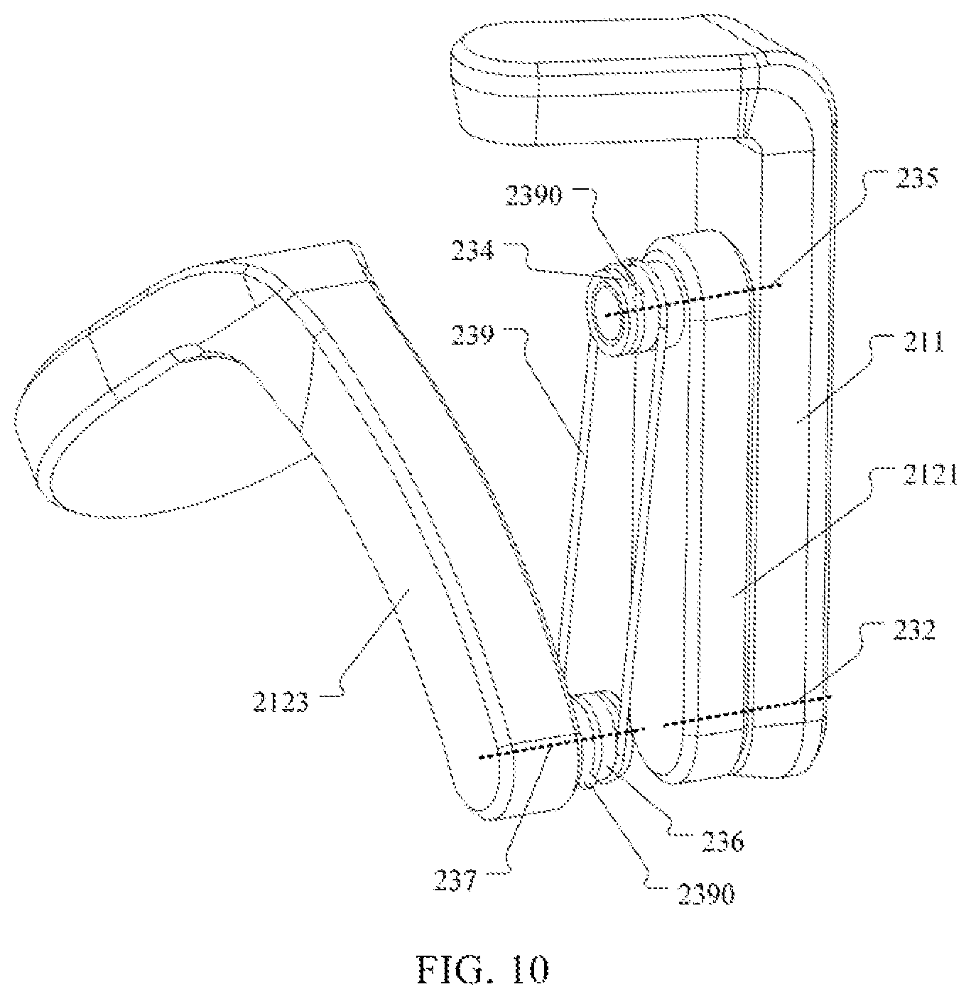 Patent US12324642 Figure 10 – Robotic arm for minimally invasive surgery