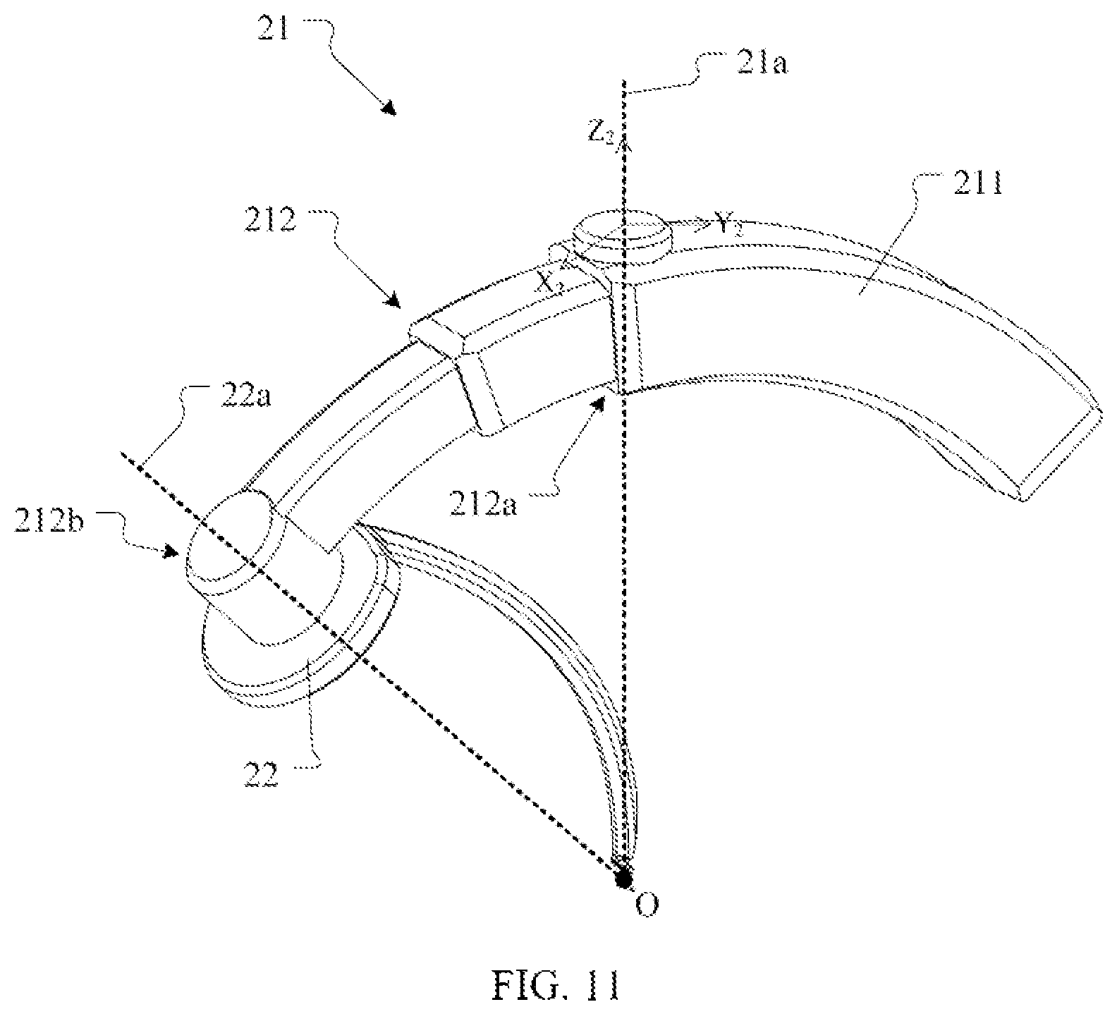 Patent US12324642 Figure 11 – Robotic arm for minimally invasive surgery
