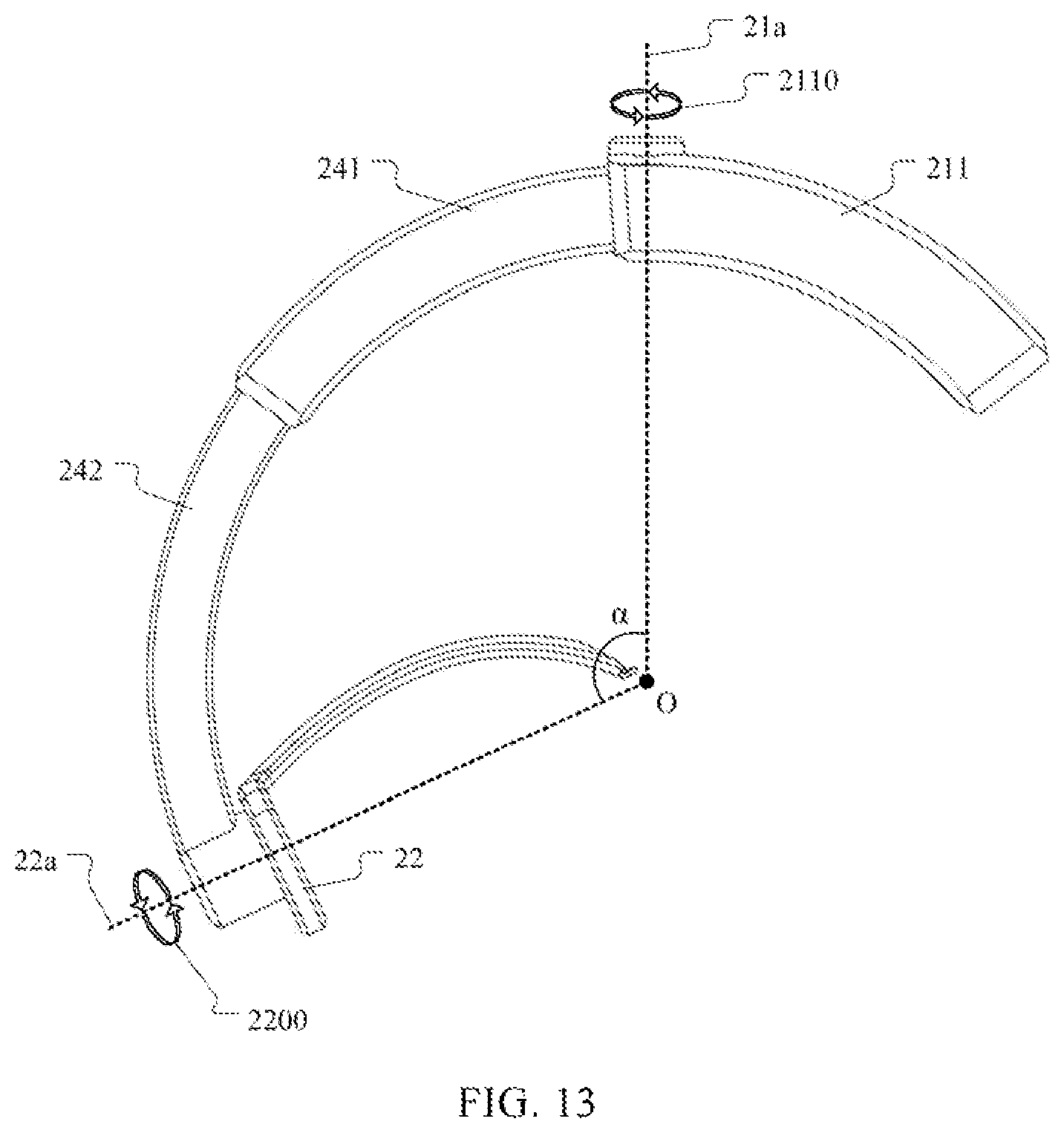 Patent US12324642 Figure 13 – Robotic arm for minimally invasive surgery