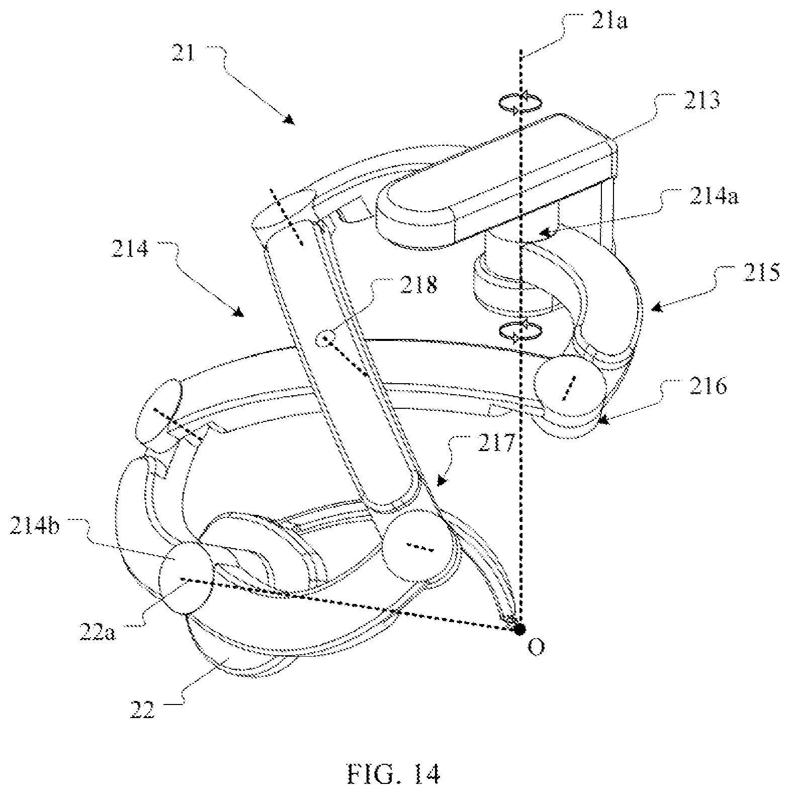 Patent US12324642 Figure 14 – Robotic arm for minimally invasive surgery