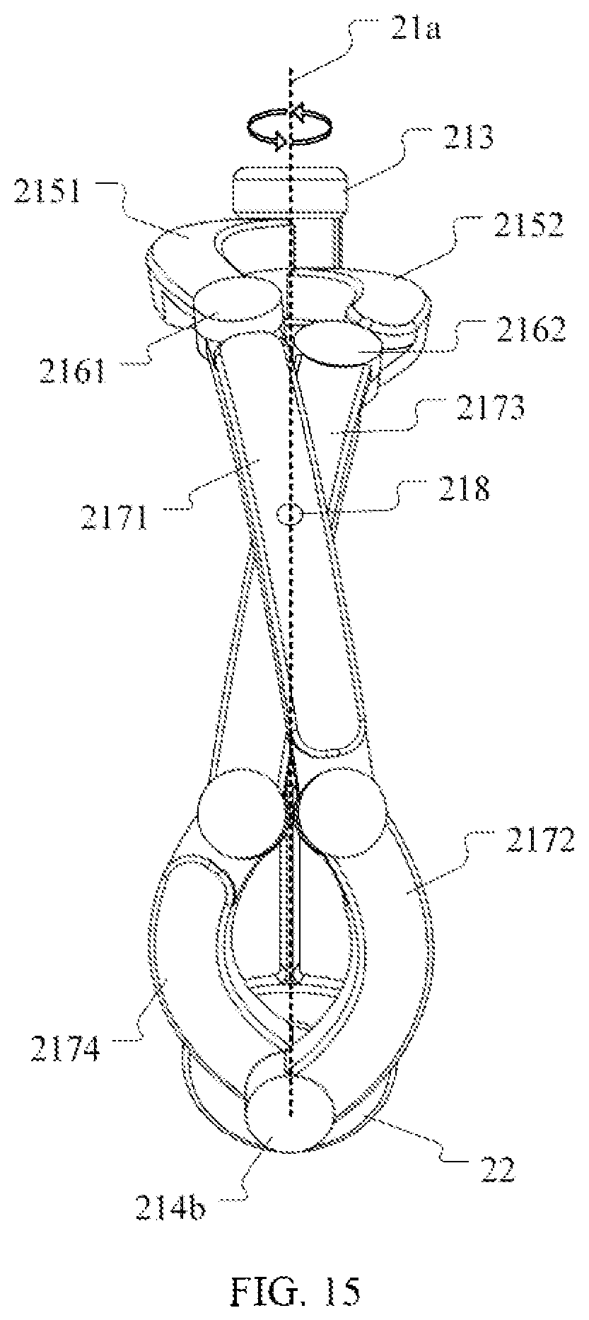 Patent US12324642 Figure 15 – Robotic arm for minimally invasive surgery