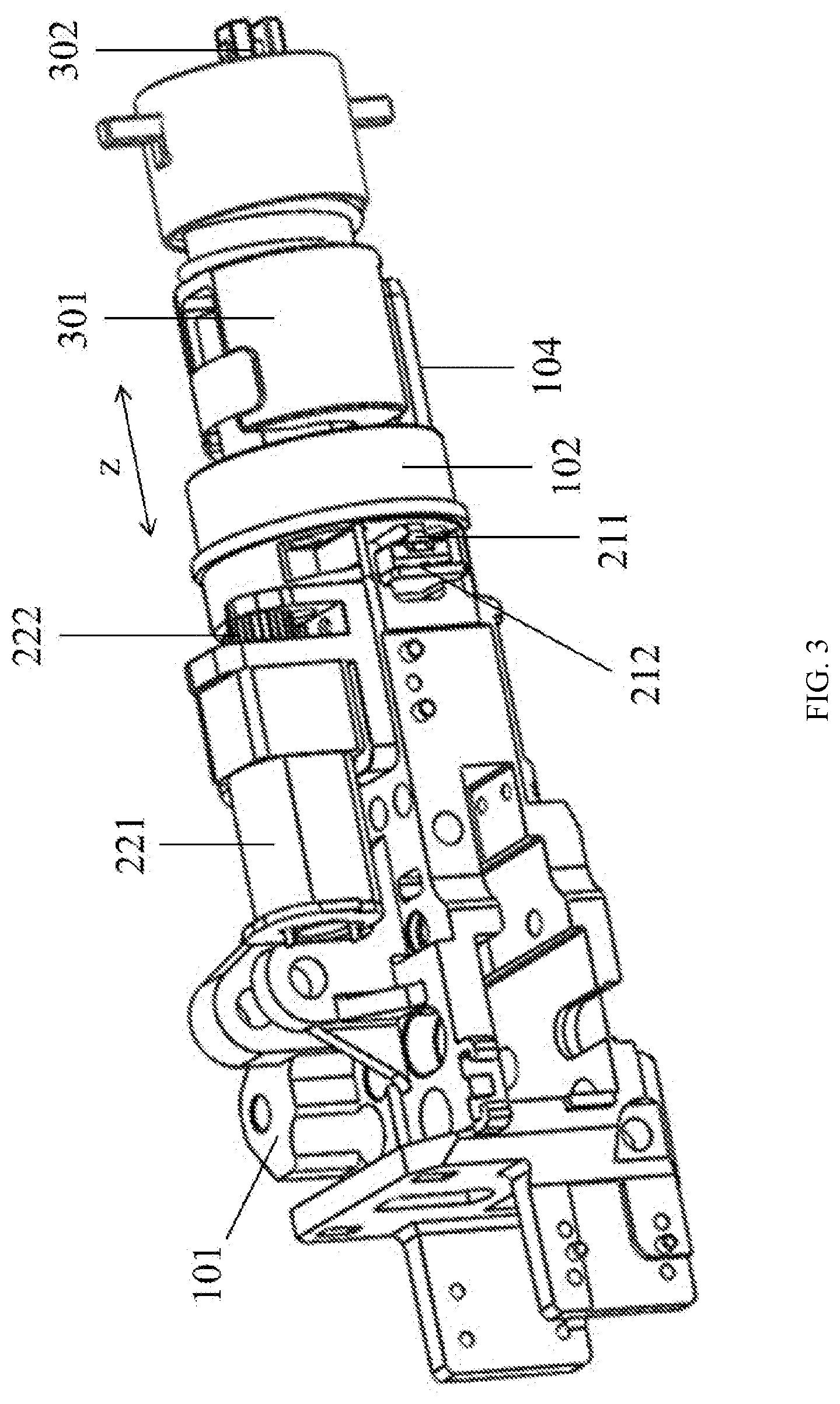 Patent US12324646 Figure 3 – Deflection detector, method of controlling deflection detector, electric stapler, and medical device