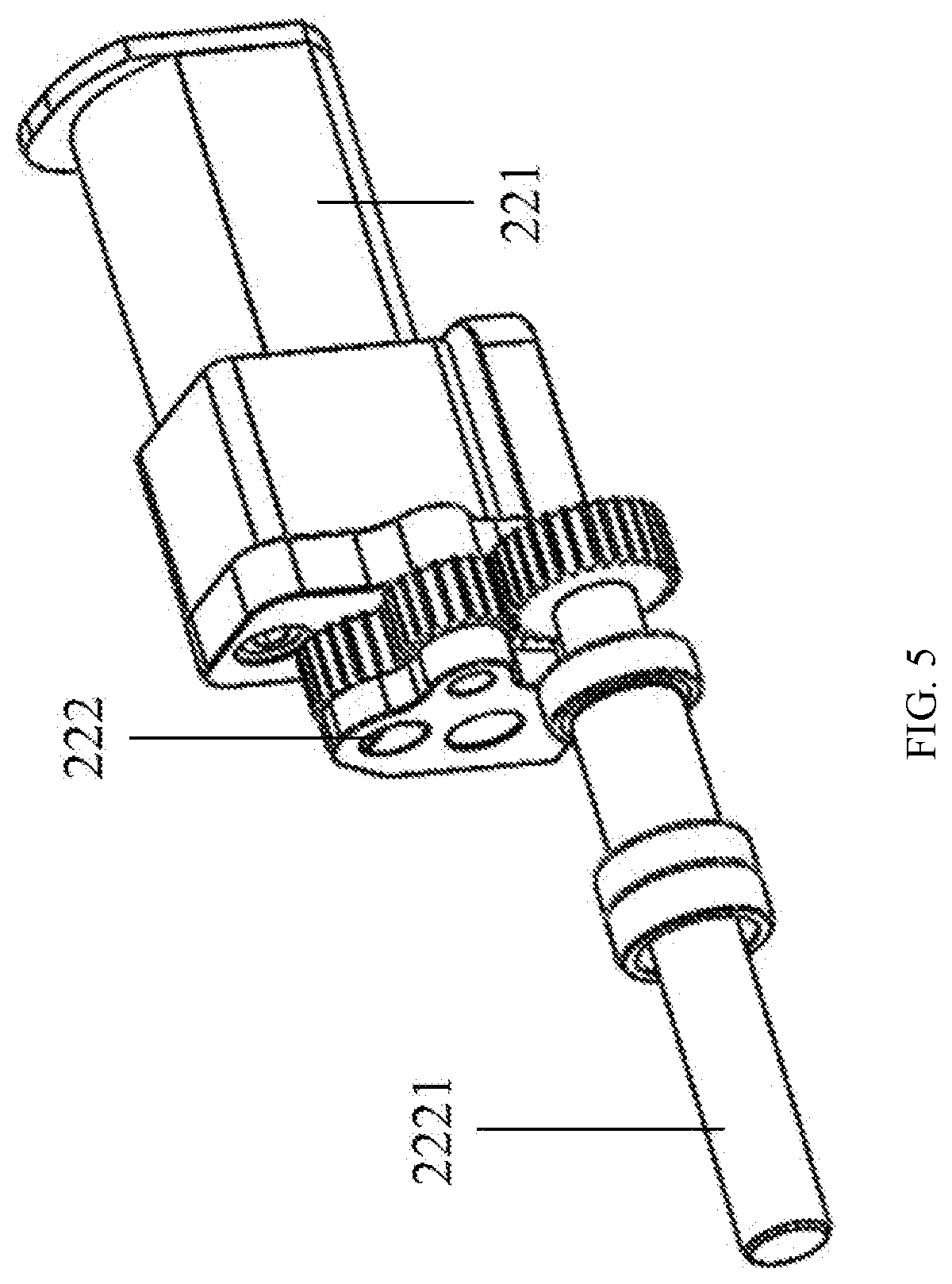 Patent US12324646 Figure 5 – Deflection detector, method of controlling deflection detector, electric stapler, and medical device