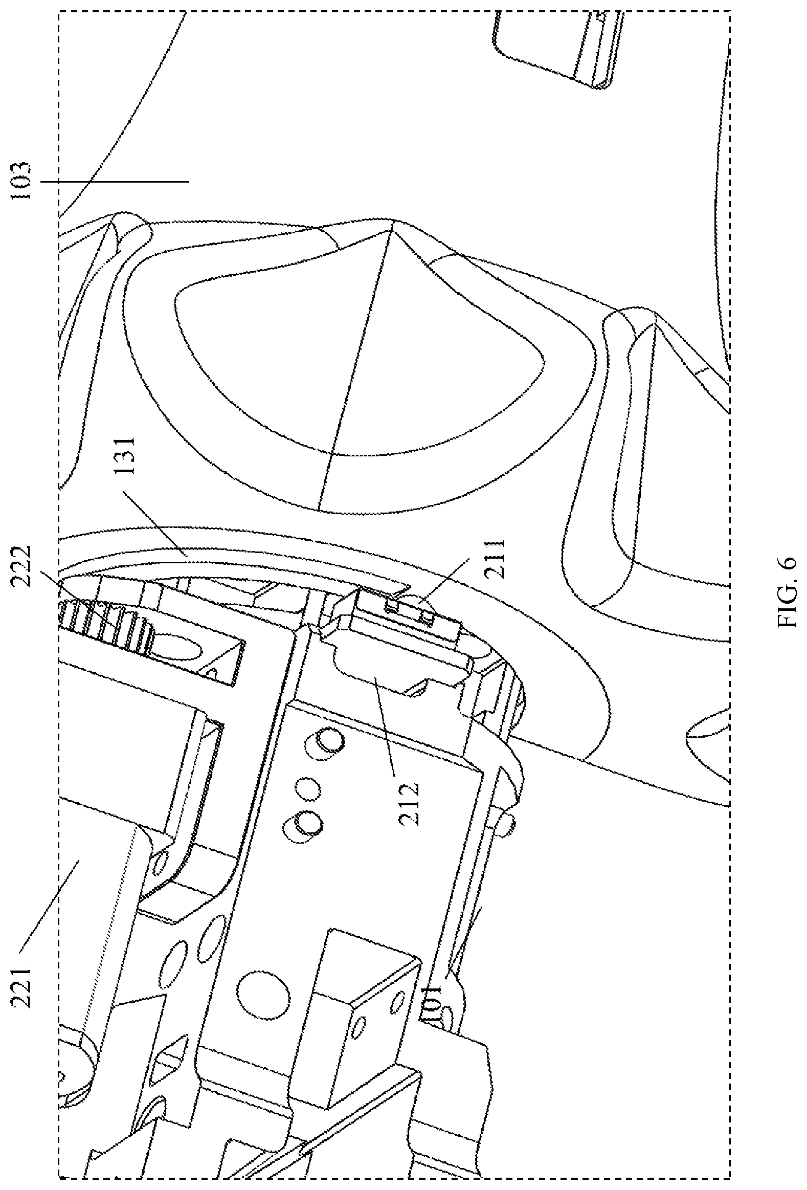Patent US12324646 Figure 6 – Deflection detector, method of controlling deflection detector, electric stapler, and medical device