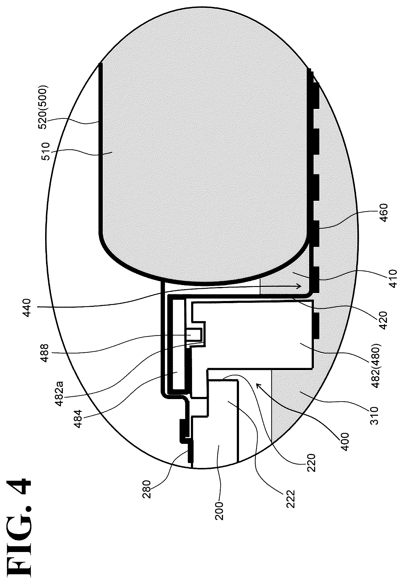 Patent US12324651 Figure 5 – Acoustic-wave measuring device, matching-material bag, matching gel, separation film, and acoustic-wave measurement method
