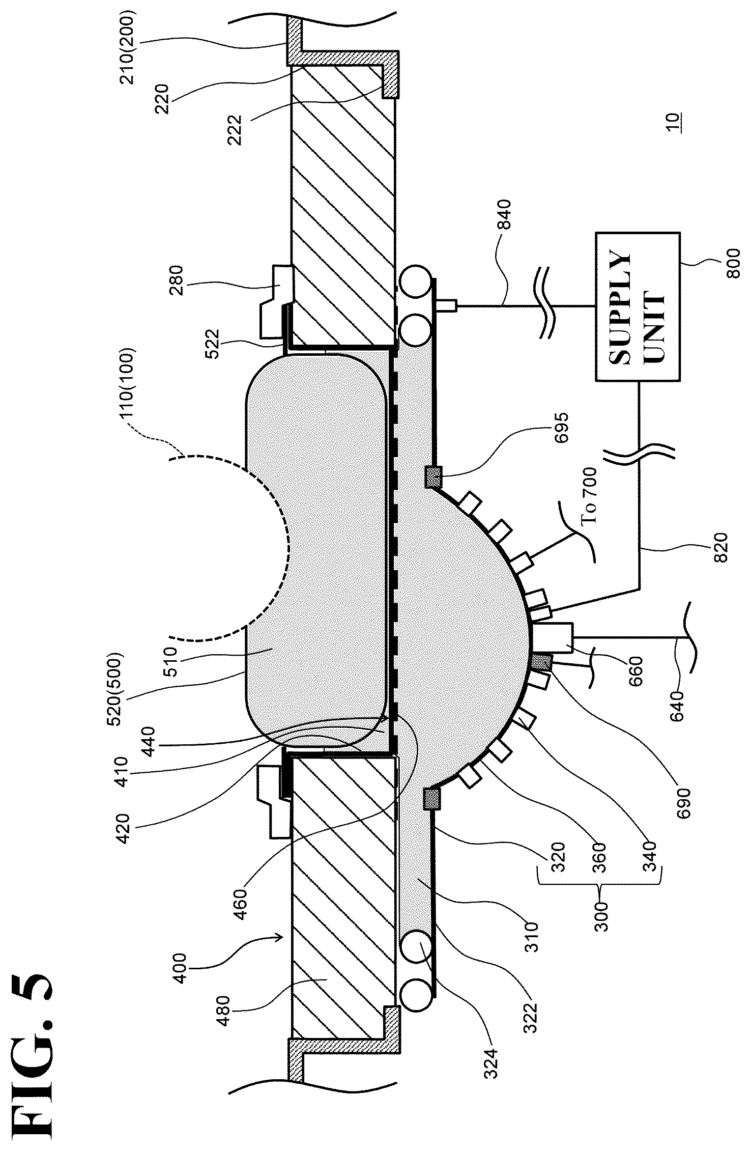 Patent US12324651 Figure 6 – Acoustic-wave measuring device, matching-material bag, matching gel, separation film, and acoustic-wave measurement method