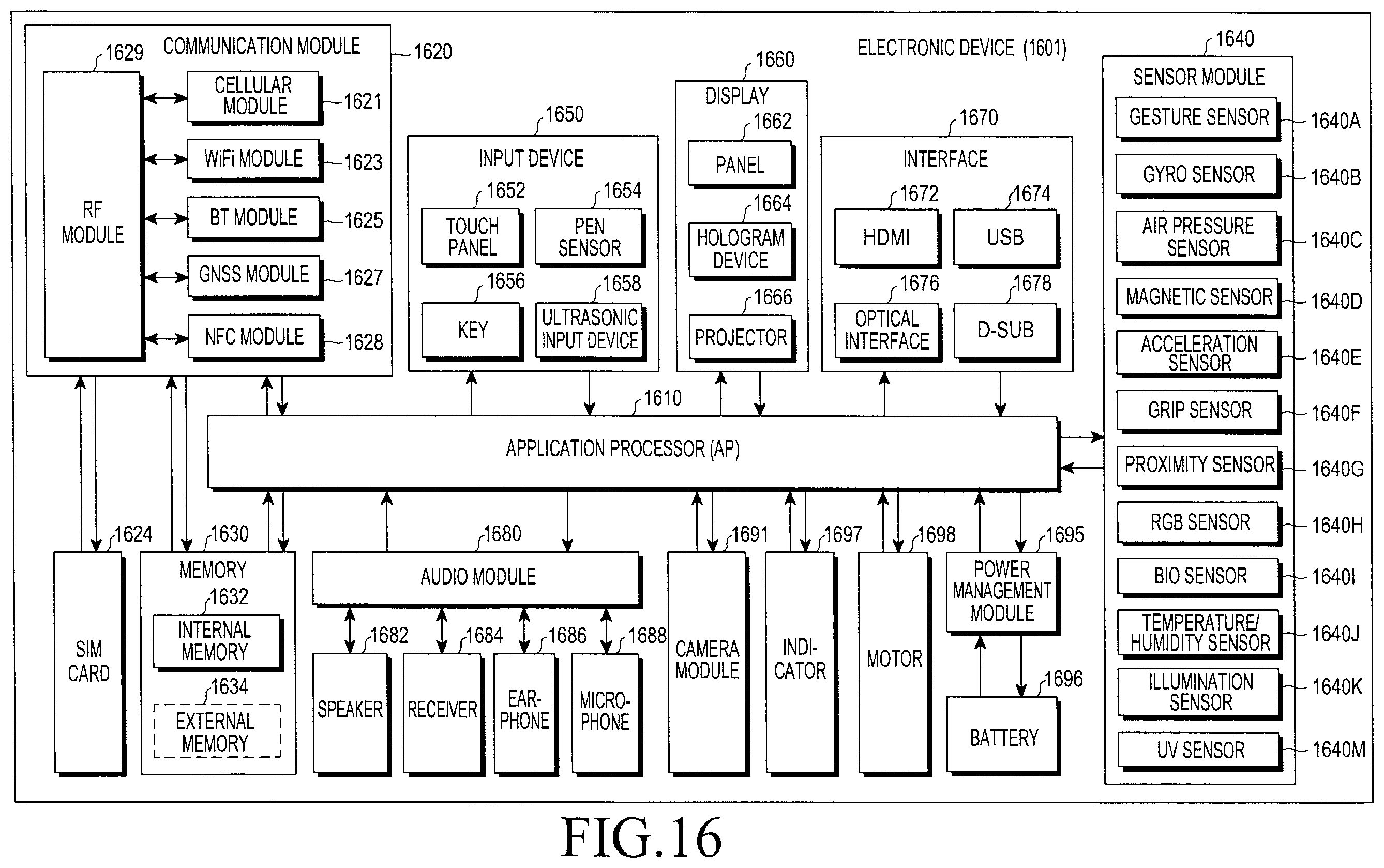 Patent US12324655 Figure 15 – Method for measuring biological signal and wearable electronic device for the same