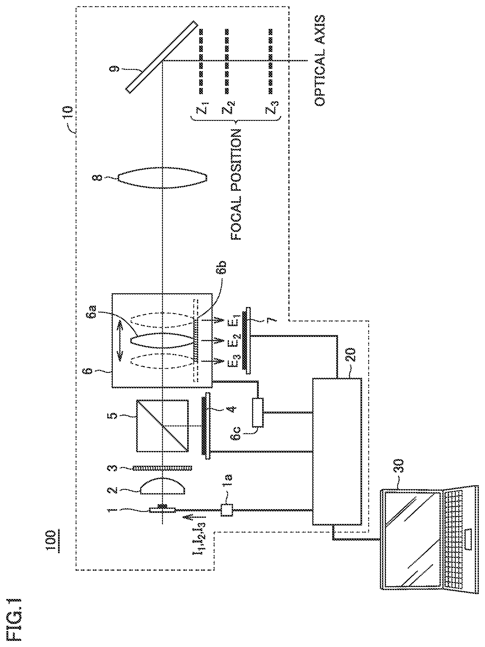 Patent US12324660 Figure 1 – Three-dimensional scanner, control method, and recording medium for recording programs