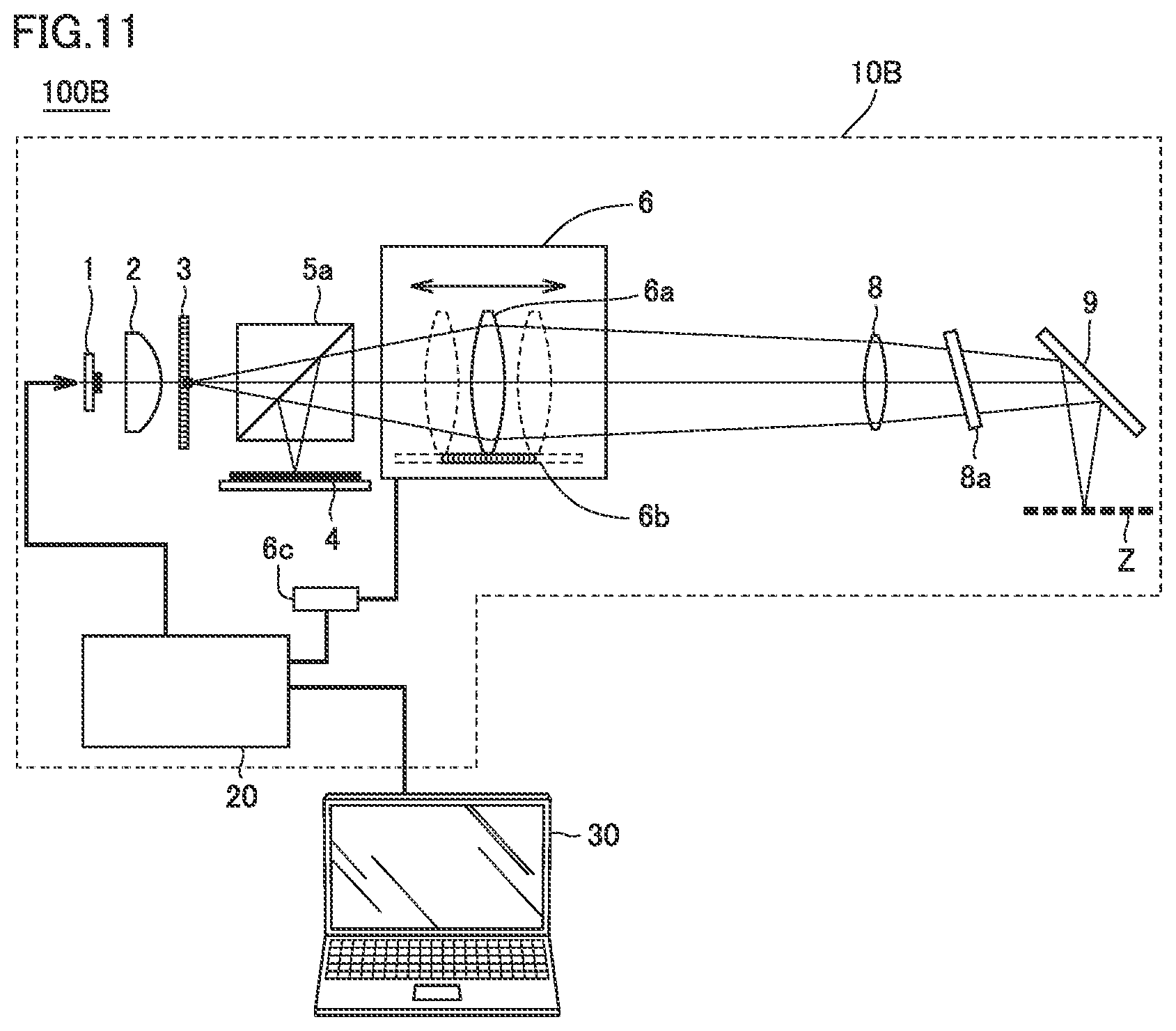 Patent US12324660 Figure 11 – Three-dimensional scanner, control method, and recording medium for recording programs