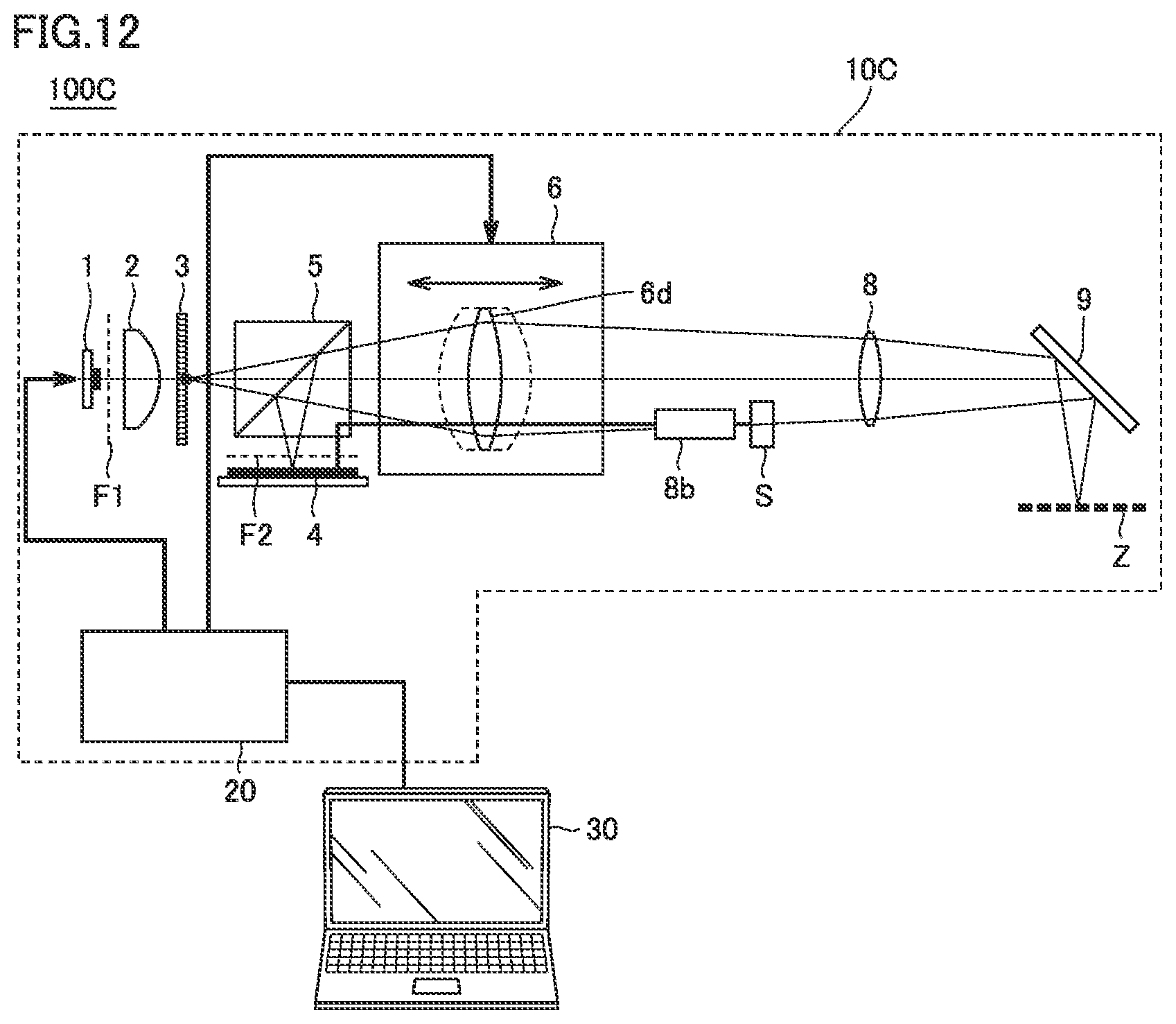 Patent US12324660 Figure 12 – Three-dimensional scanner, control method, and recording medium for recording programs
