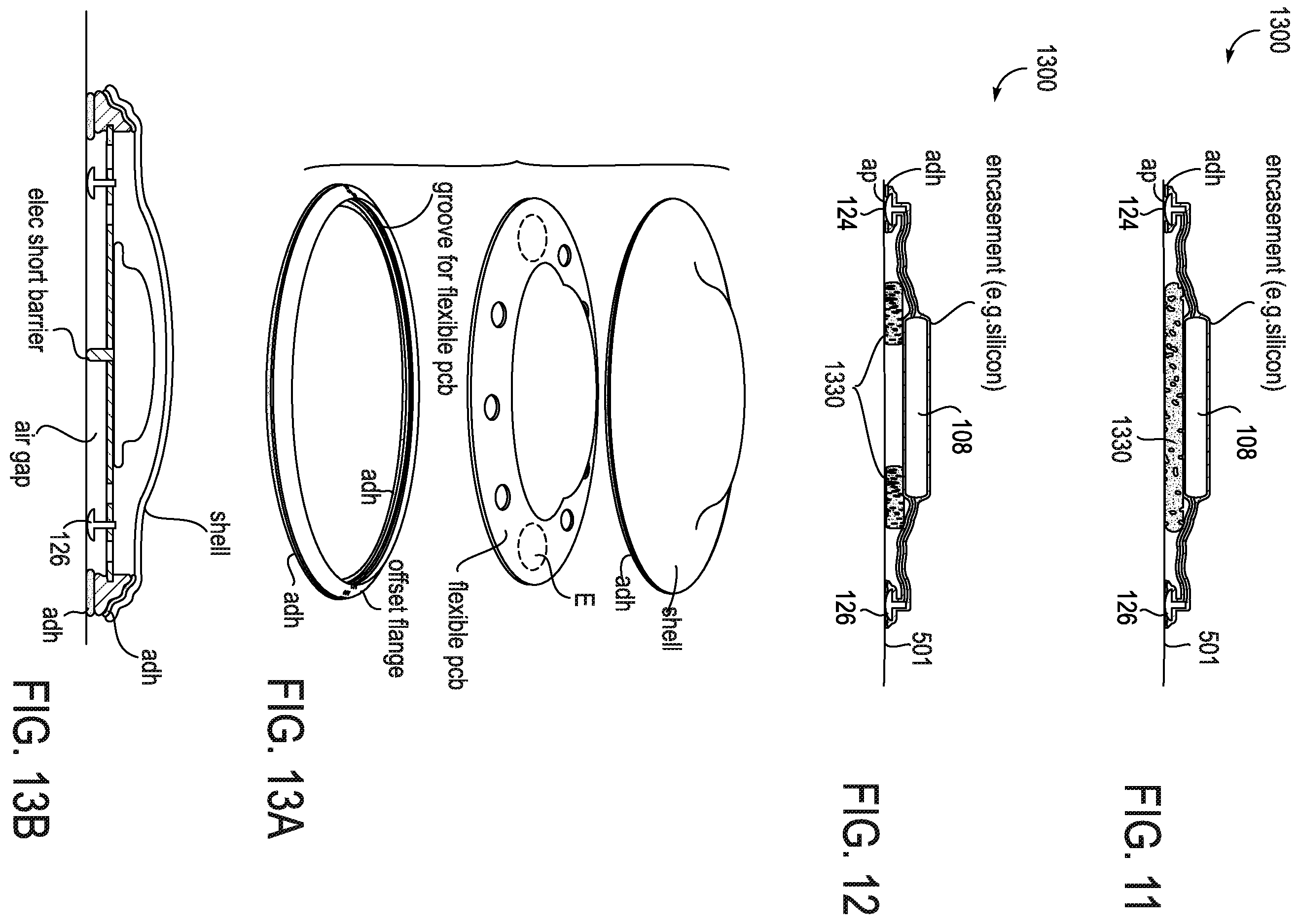 Patent US12324668 Figure 11 – Device features and design elements for long-term adhesion