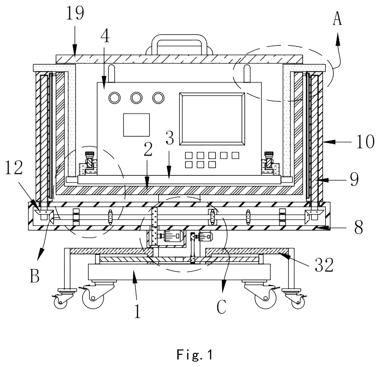 Patent US12324673 Figure 1 – Multifunctional electric wave generator for simulation of brain wave and control method thereof