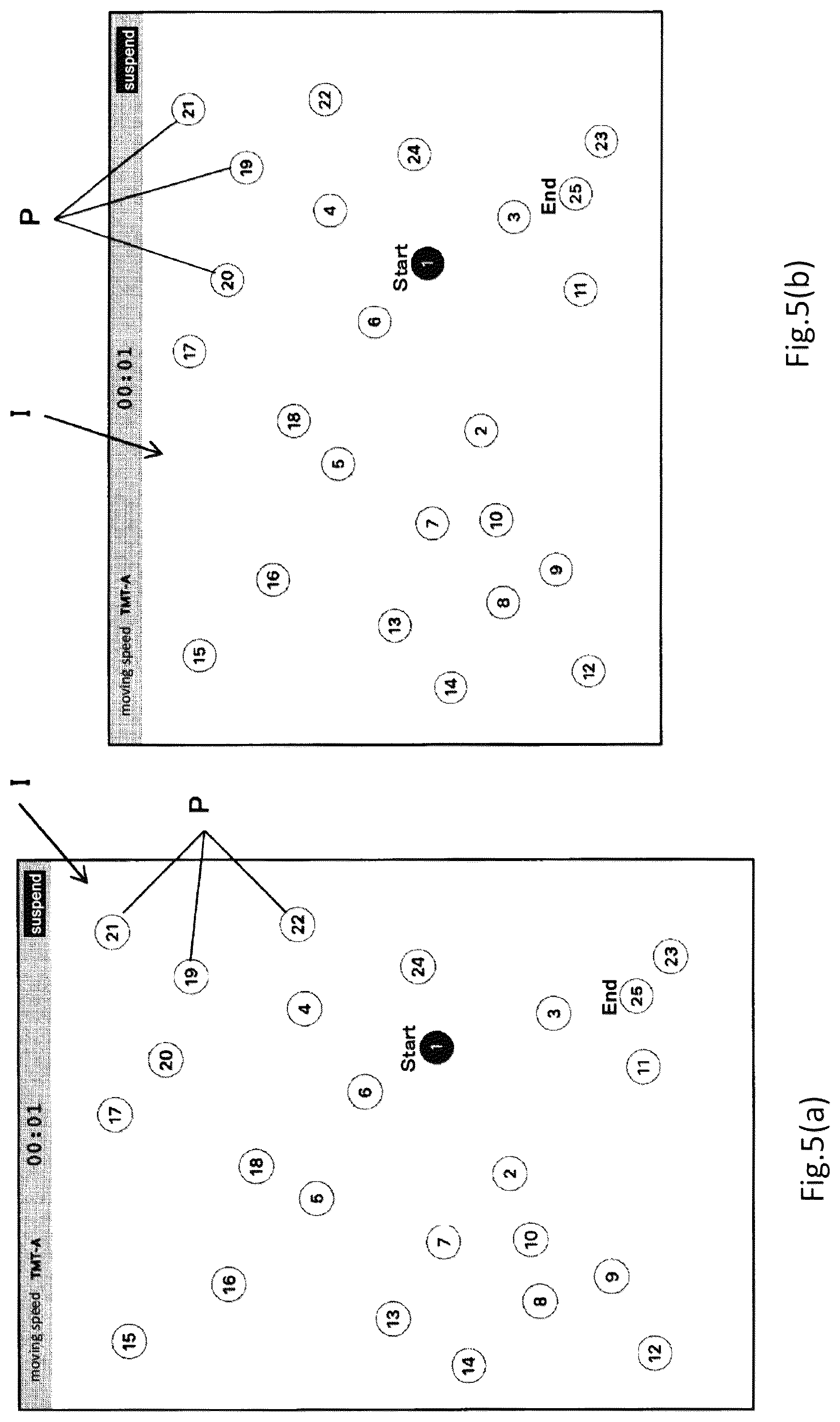 Patent US12324676 Figure 5 – System, computer program and method for displaying TMT test result