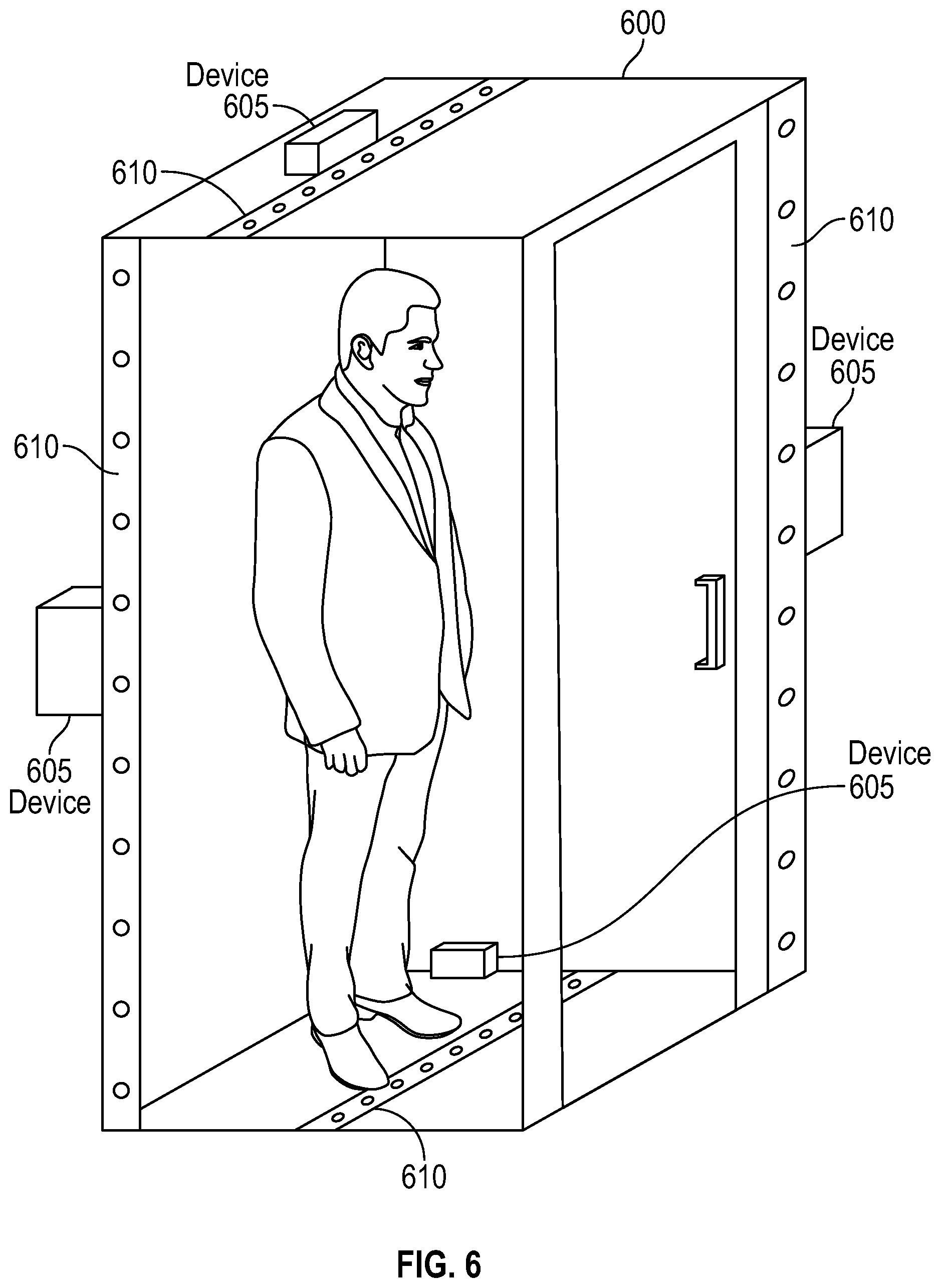 Patent US12324680 Figure 6 – Computer skin care system, AR virtual skin marking and analysis, and holoportation