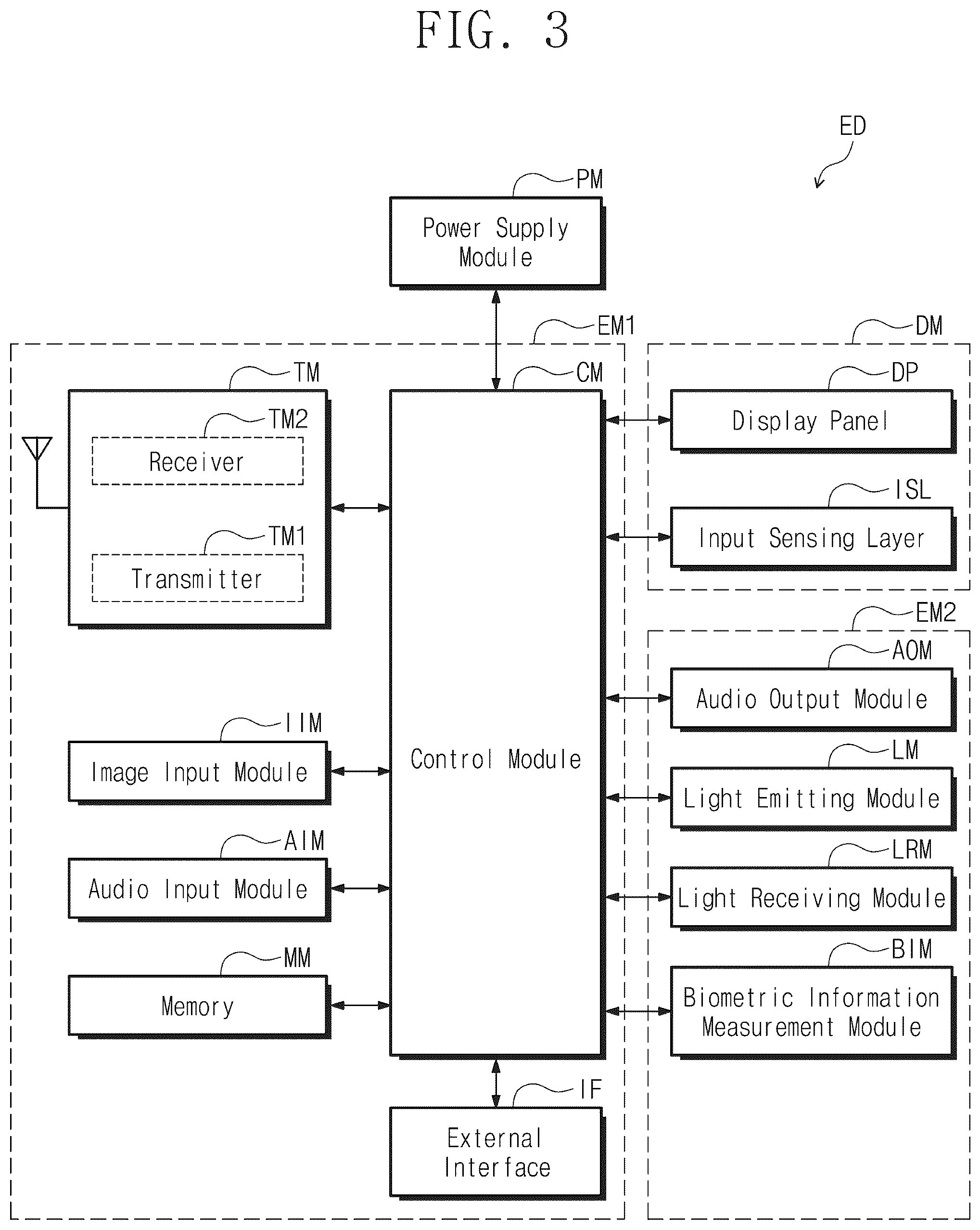 Patent US12324681 Figure 4 – Electronic device and method of measuring biometric information using same