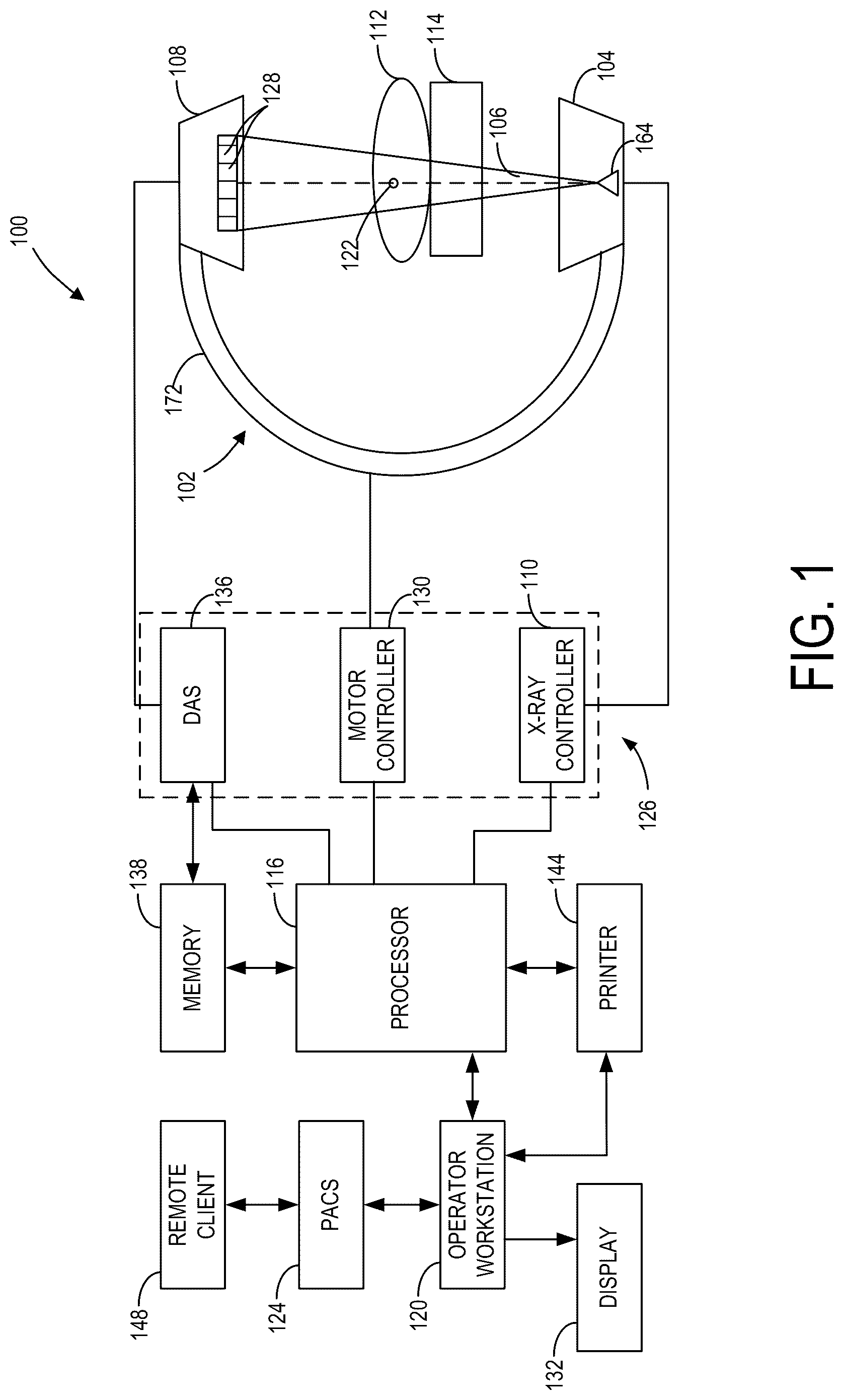 Patent US12324691 Figure 1 – Cone beam computed tomography centering with augmented reality