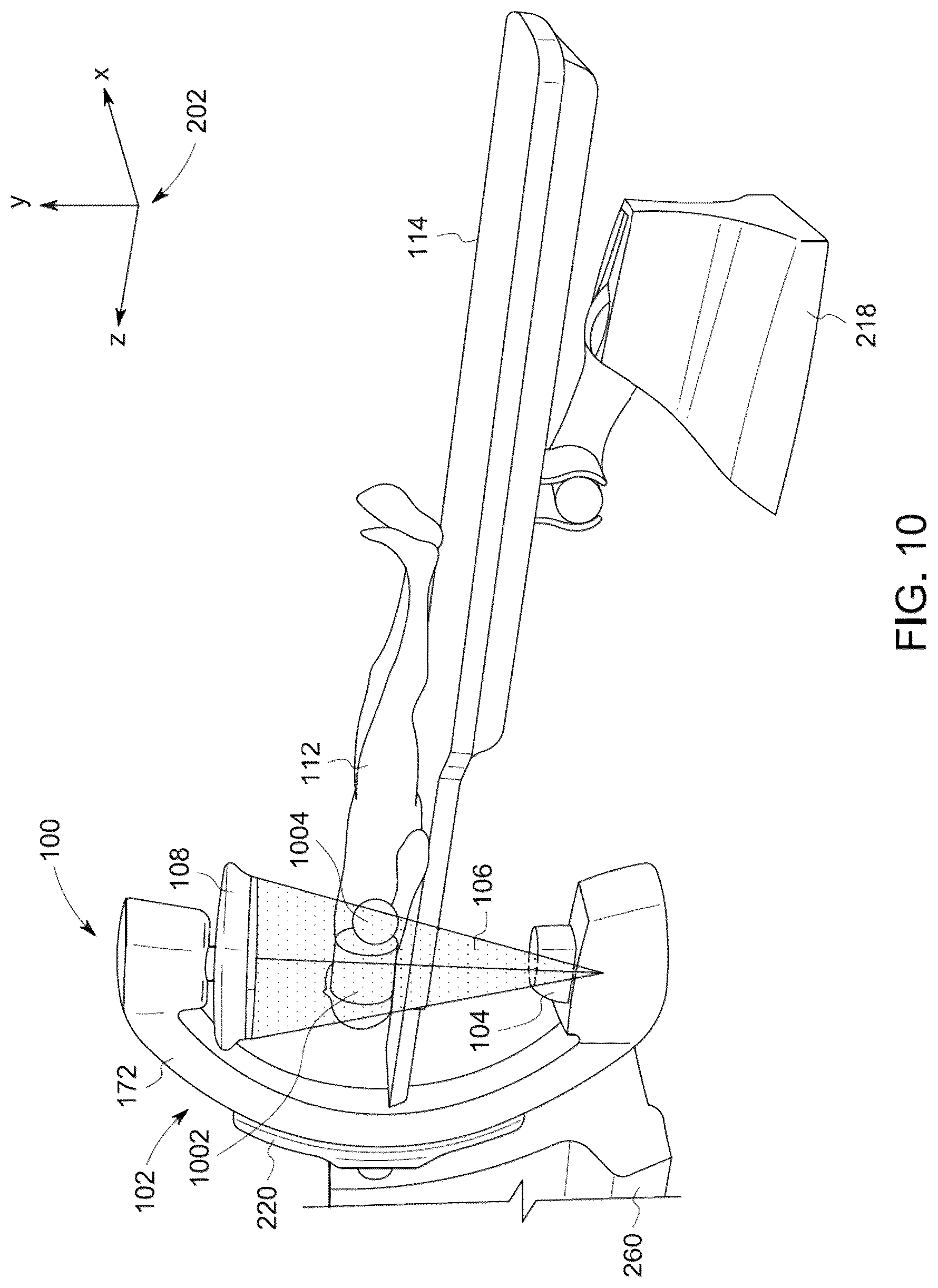 Patent US12324691 Figure 9 – Cone beam computed tomography centering with augmented reality