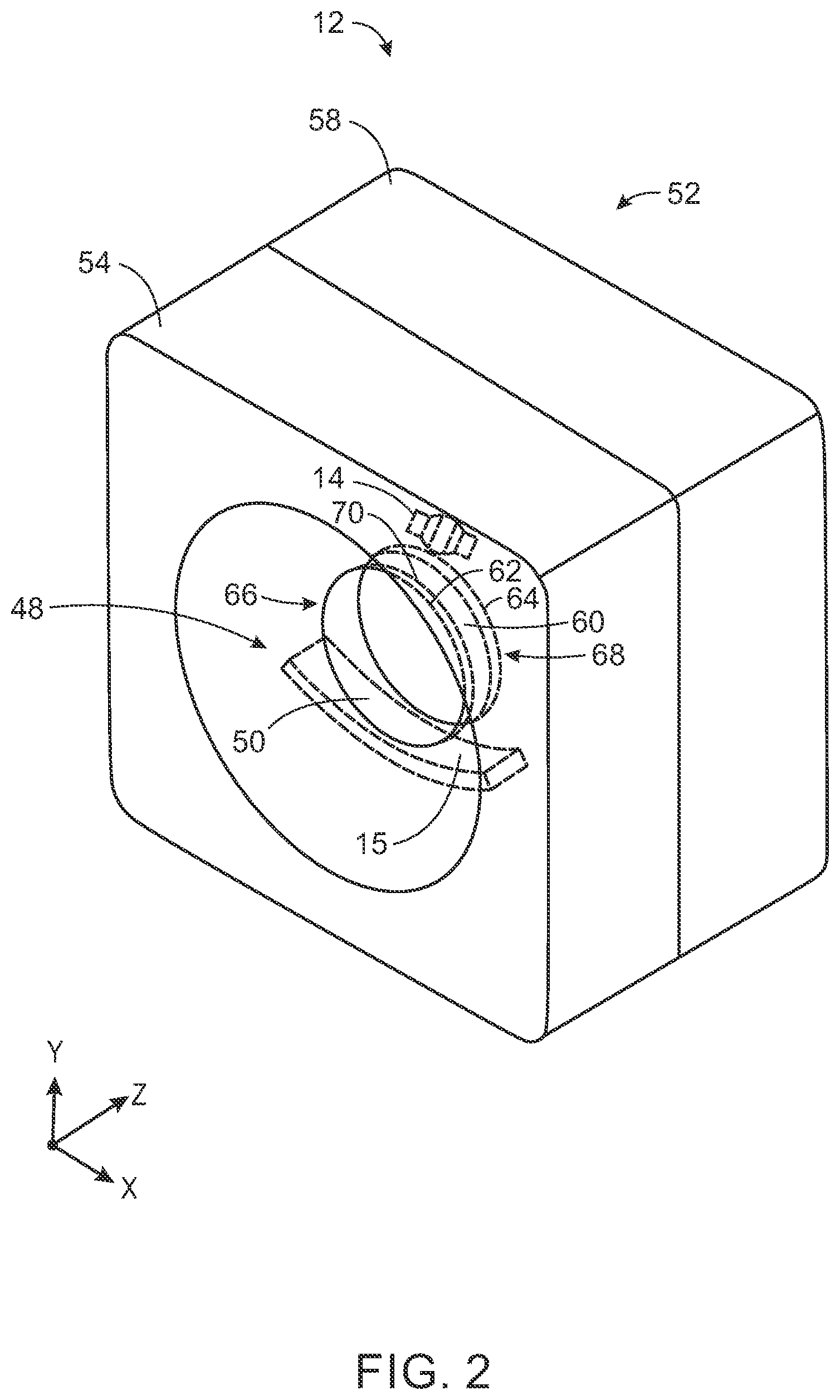 Patent US12324692 Figure 2 – Joint for a scan window formed to a cylinder