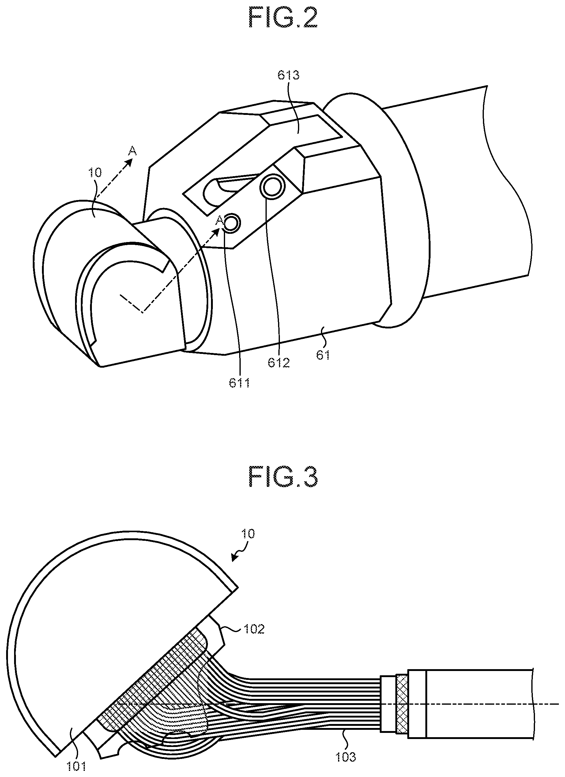 Patent US12324703 Figure 2 – Ultrasound probe, ultrasound transducer unit, and ultrasound endoscope