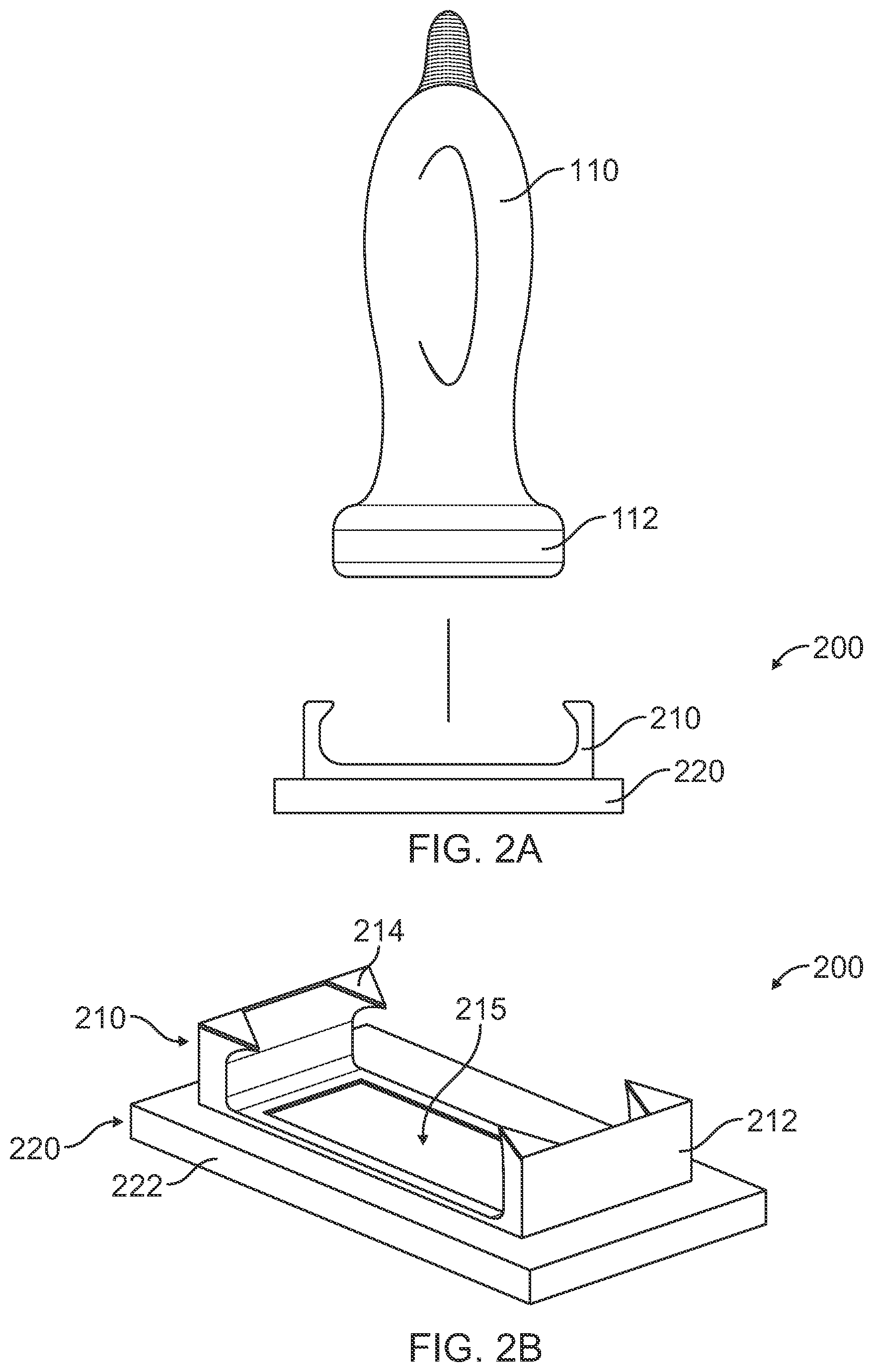 Patent US12324704 Figure 4 – Securement of hands-free ultrasound probe