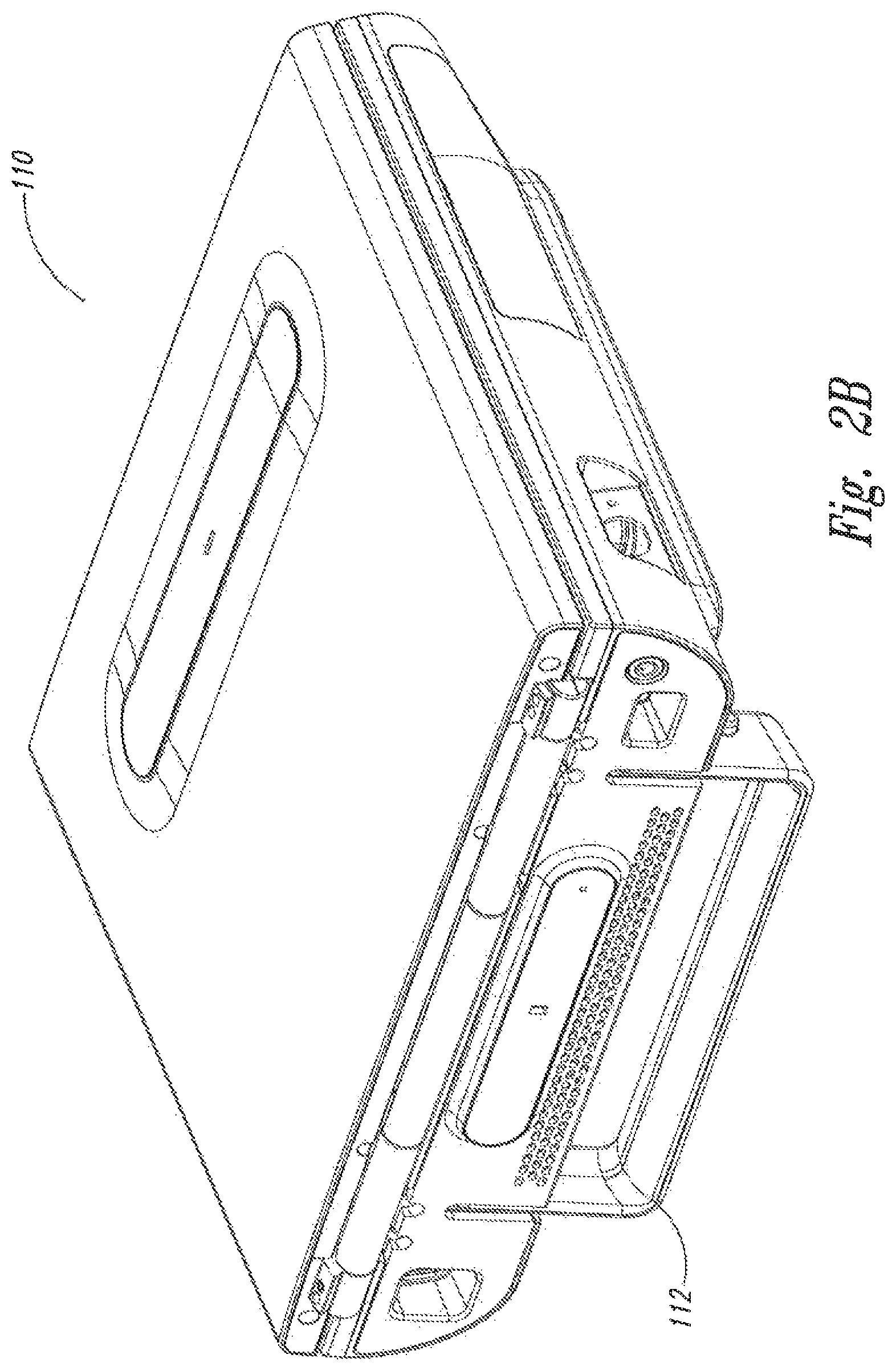 Patent US12324705 Figure 5 – Handle system for transport, dock retention and desktop positioning of a portable medical device