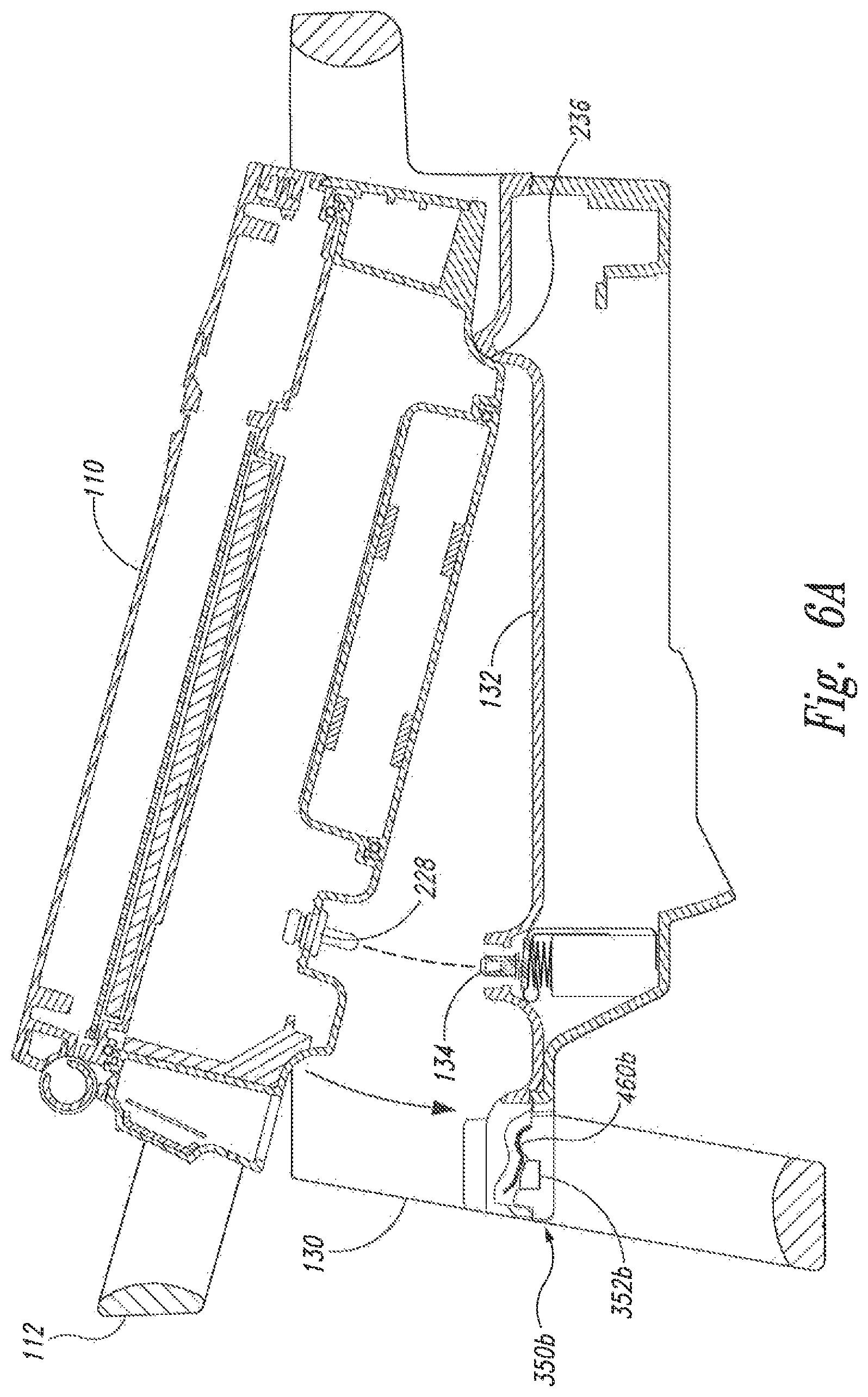 Patent US12324705 Figure 11 – Handle system for transport, dock retention and desktop positioning of a portable medical device