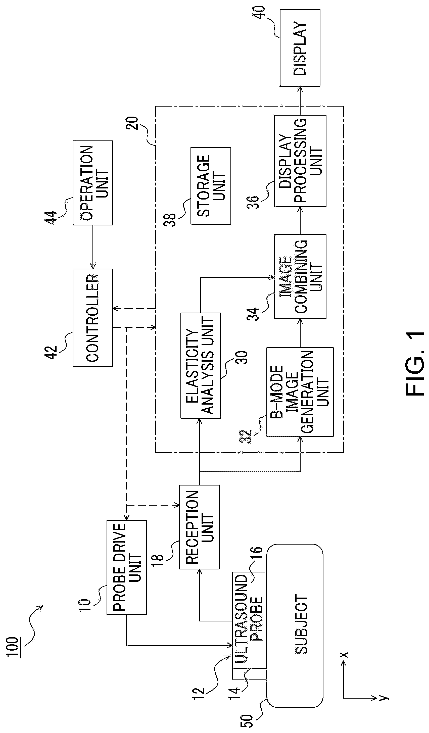 Patent US12324706 — Ultrasound diagnostic apparatus — Figure 1