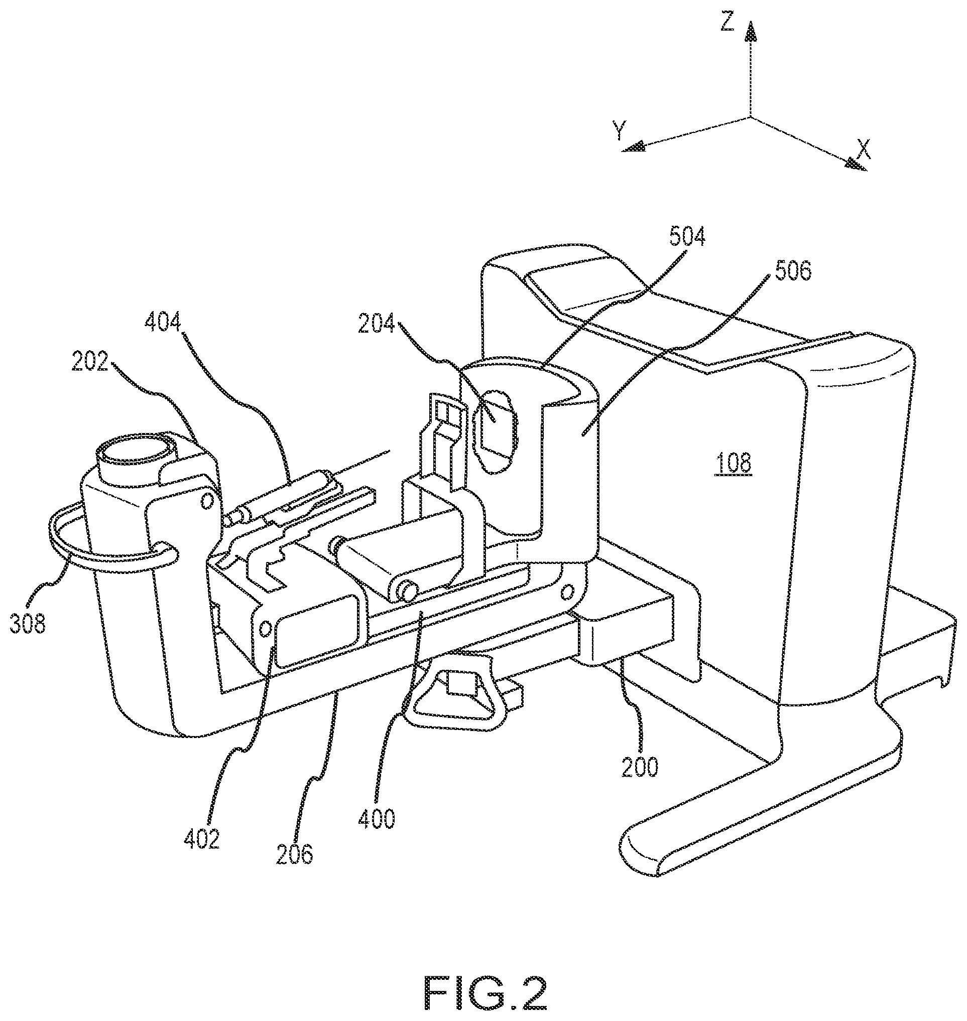 Patent US12324707 Figure 2 – Tomosynthesis-guided biopsy in prone