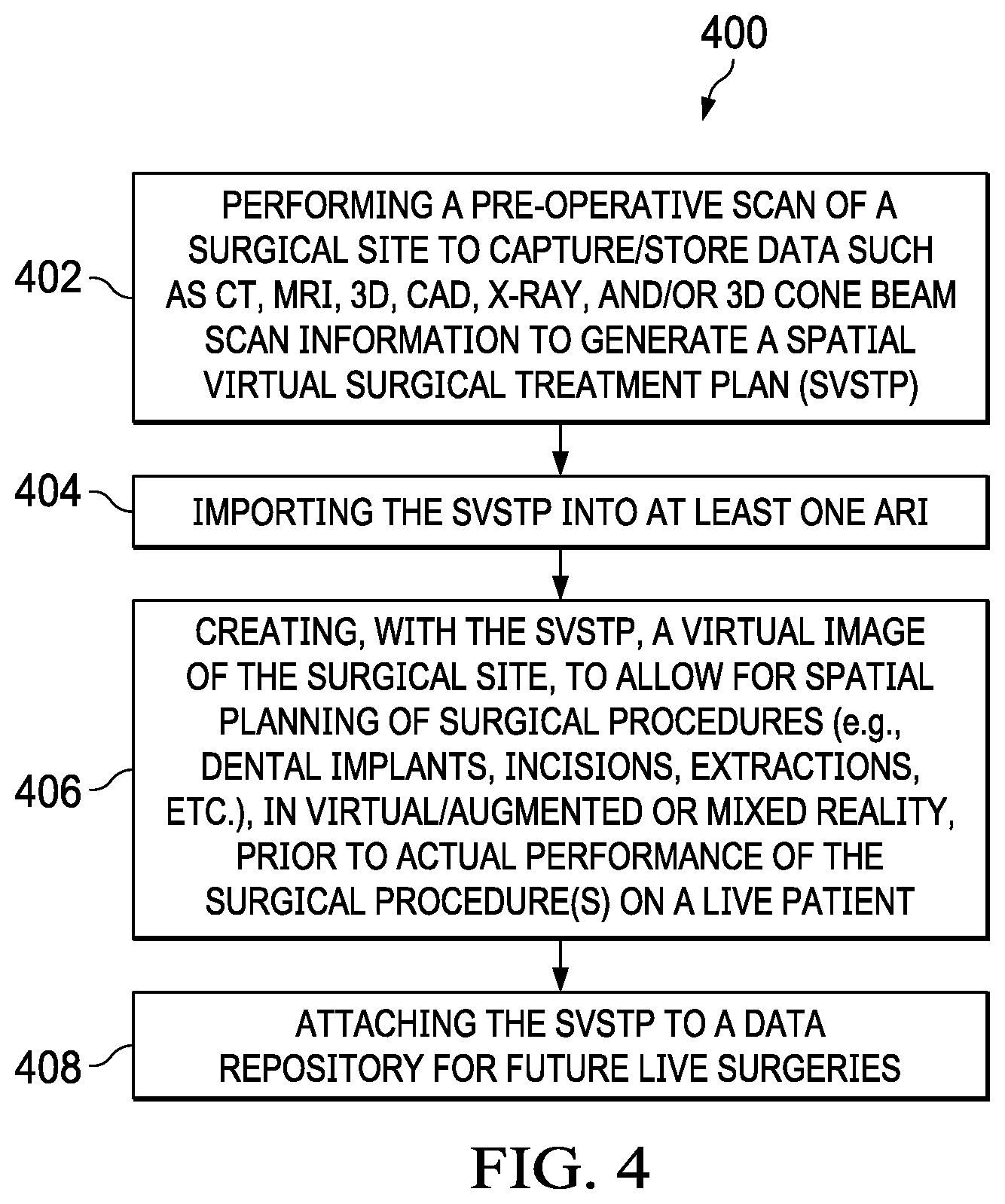 Patent US12324708 Figure 3 – Augmented reality dental surgery
