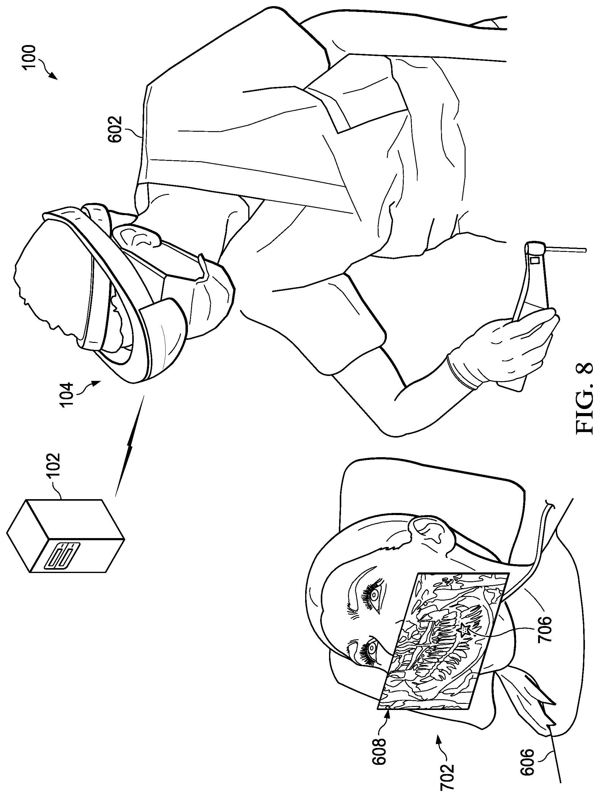 Patent US12324708 Figure 7 – Augmented reality dental surgery