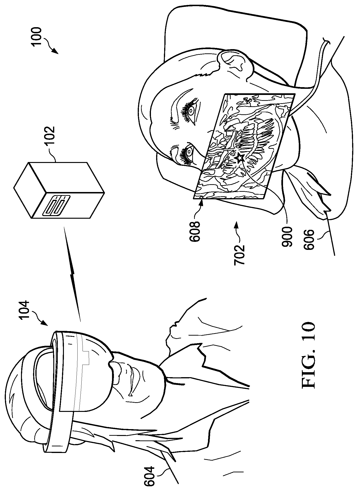 Patent US12324708 Figure 9 – Augmented reality dental surgery
