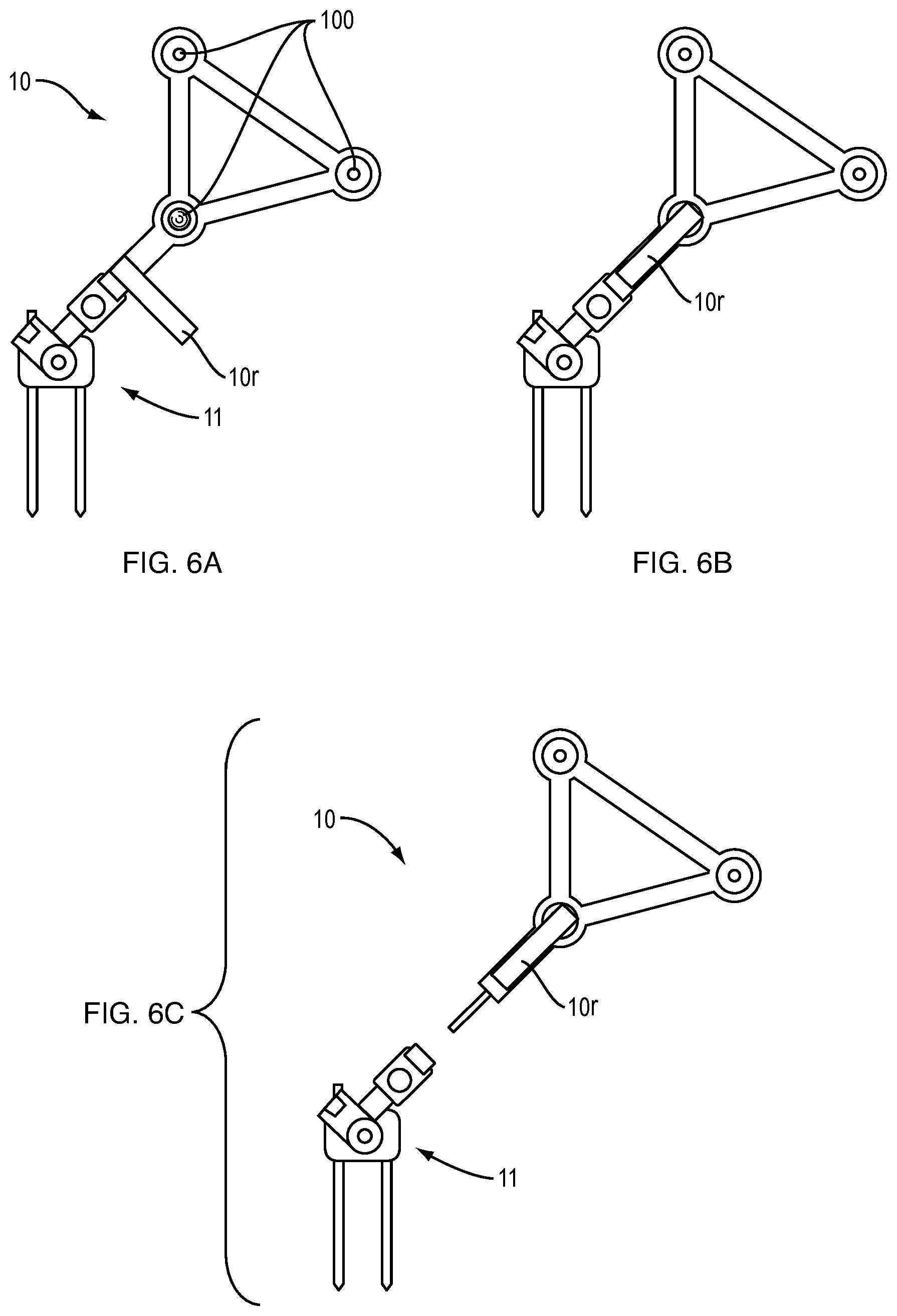 Patent US12324710 Figure 7 – Method for disassembling a marker array from an array fixation, and array assembly for performing said method