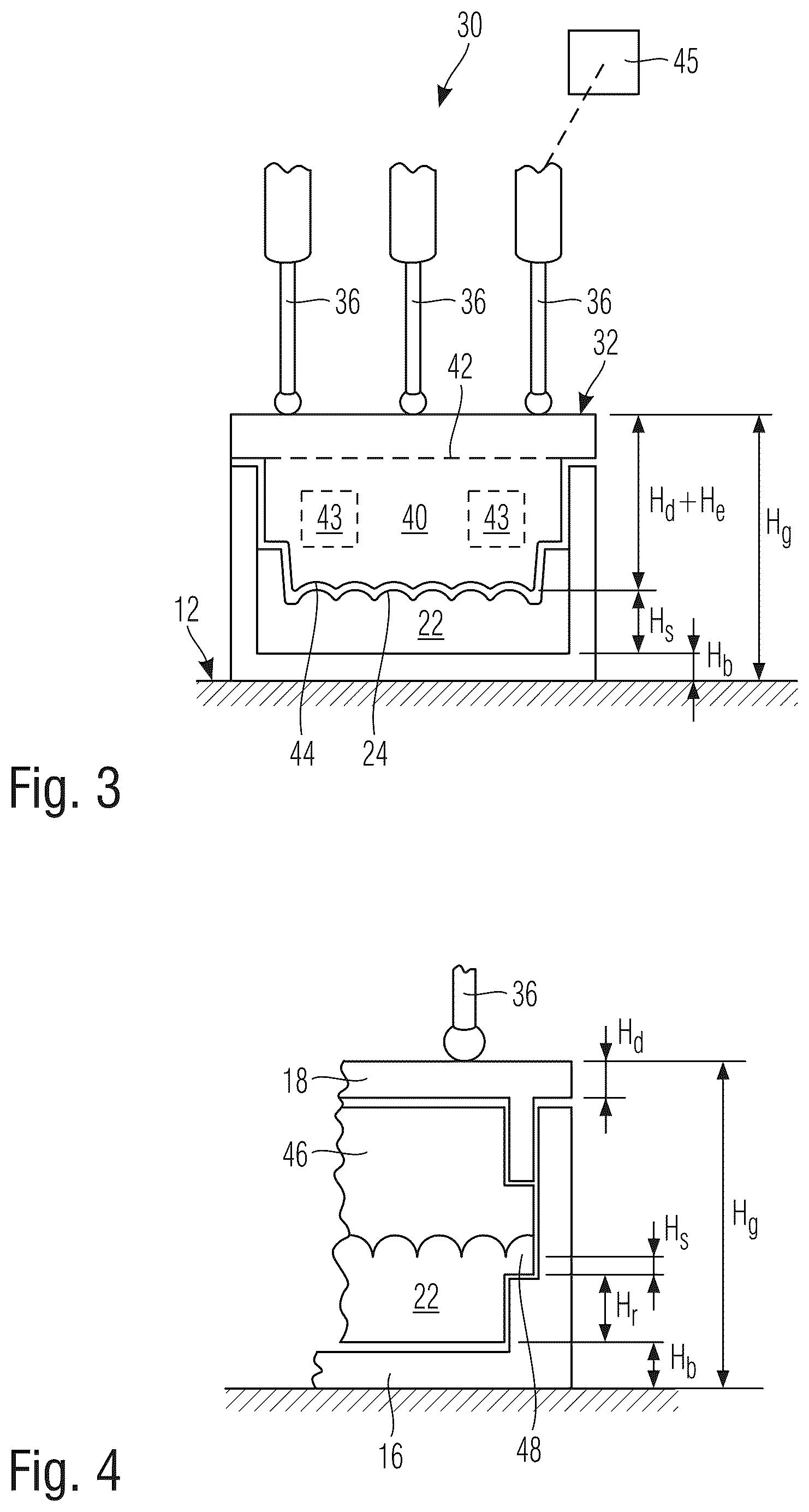 Patent US12324713 Figure 2 – Manufacturing device for the manufacture of a blank for a dental restoration part, method for manufacturing a blank for a dental restoration part, as well as blank
