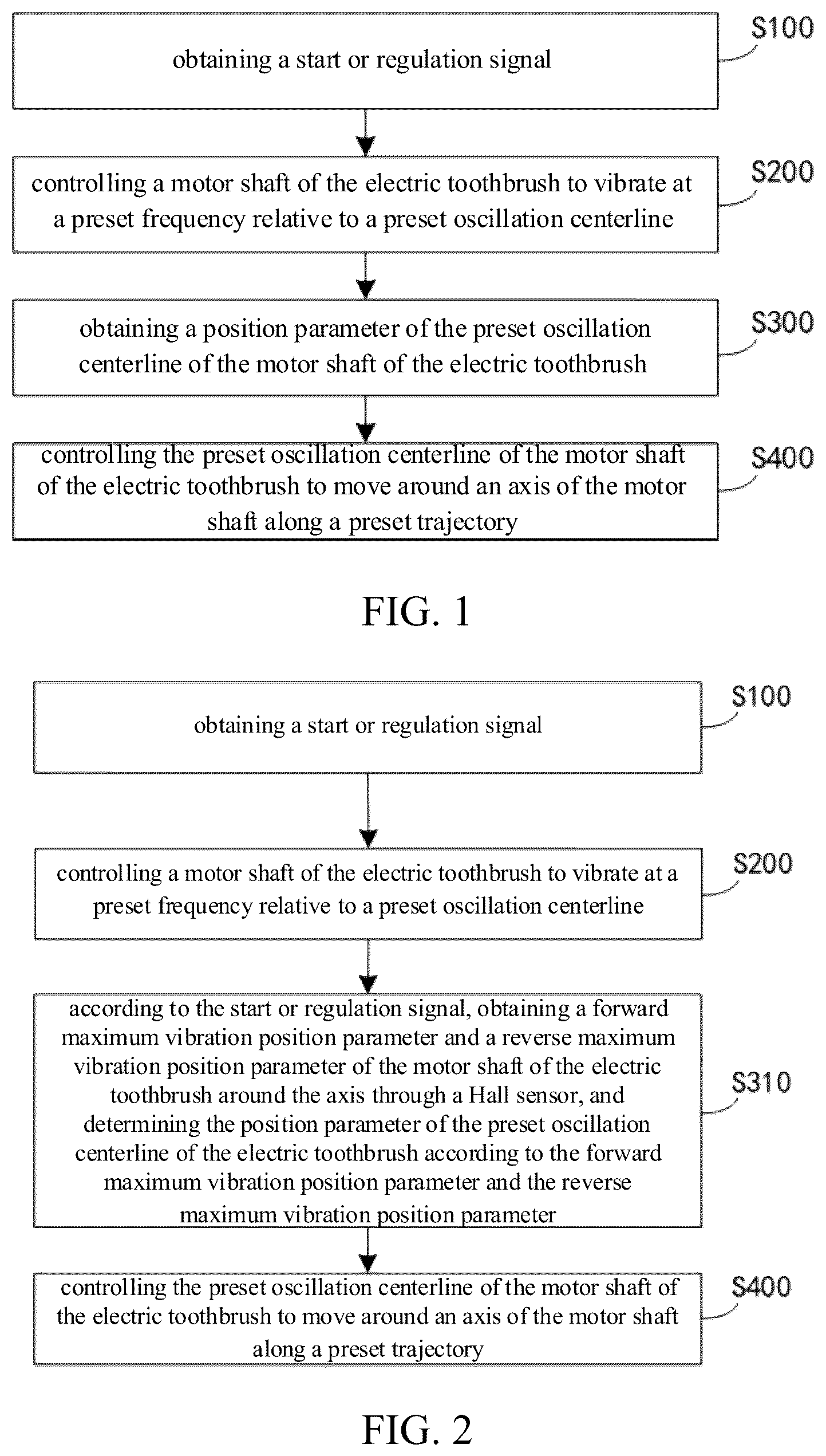 Patent US12324716 Figure 1 – Electric toothbrush, and motor control method, device, system, control board, and medium for the same