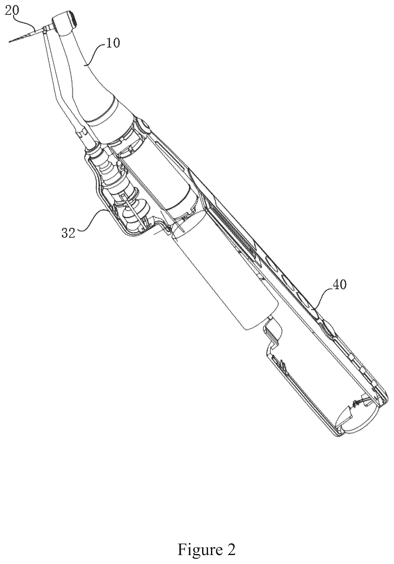 Patent US12324718 Figure 2 – Root canal treatment device