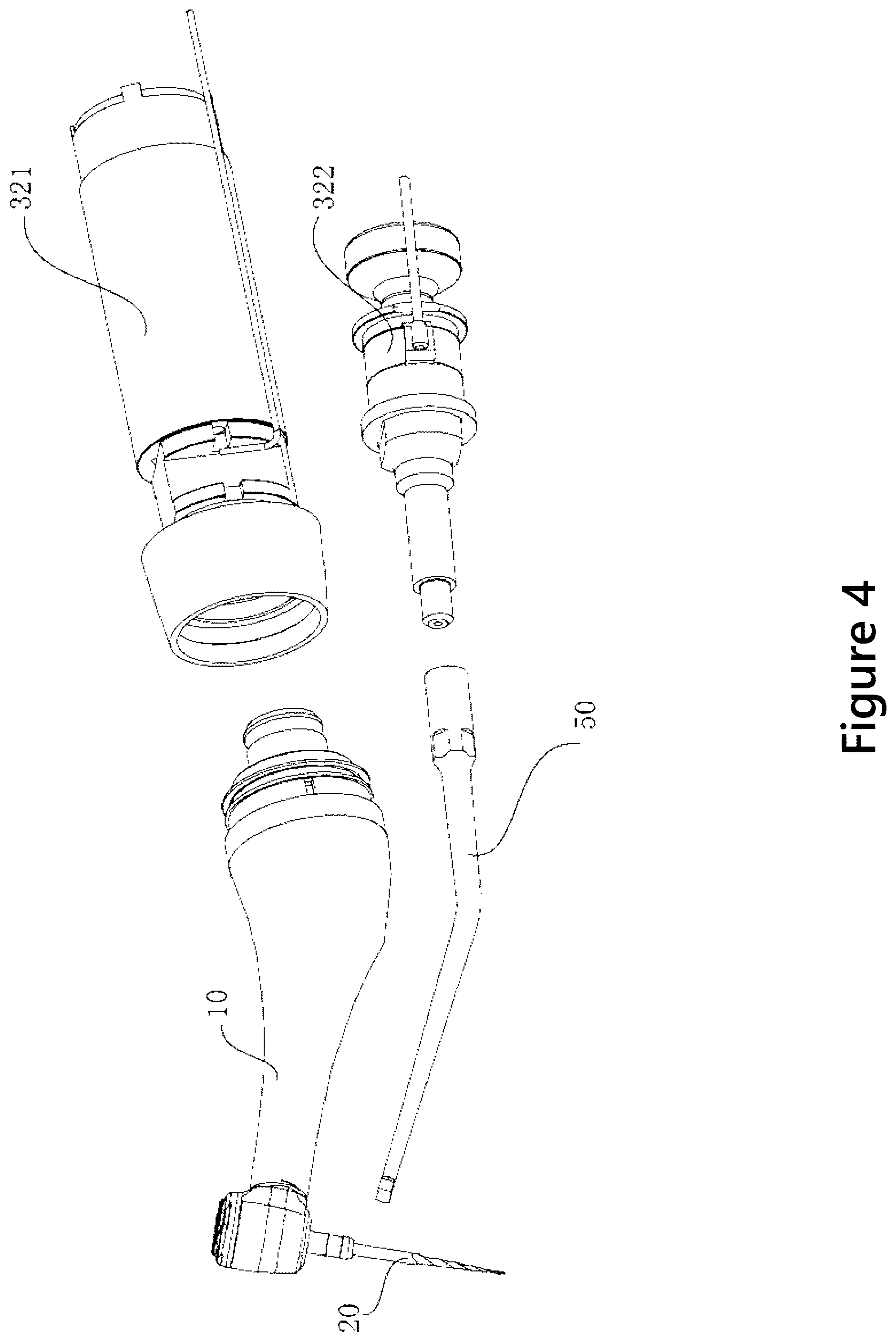 Patent US12324718 Figure 4 – Root canal treatment device