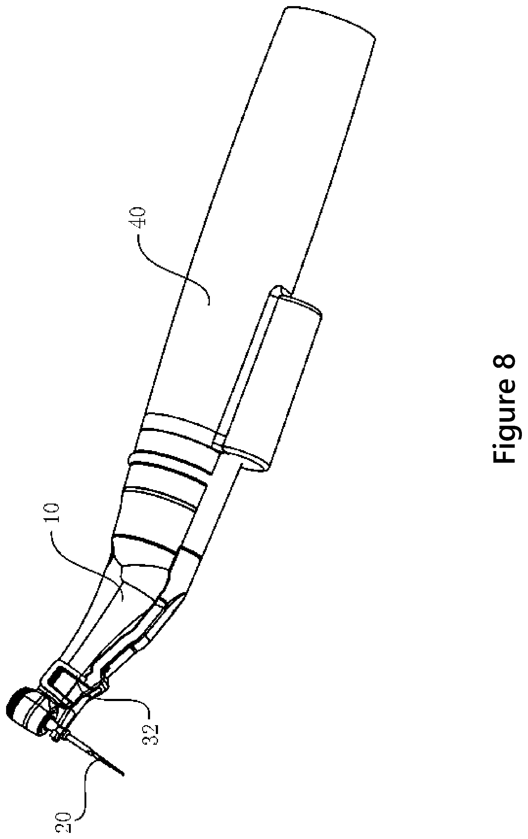 Patent US12324718 Figure 8 – Root canal treatment device