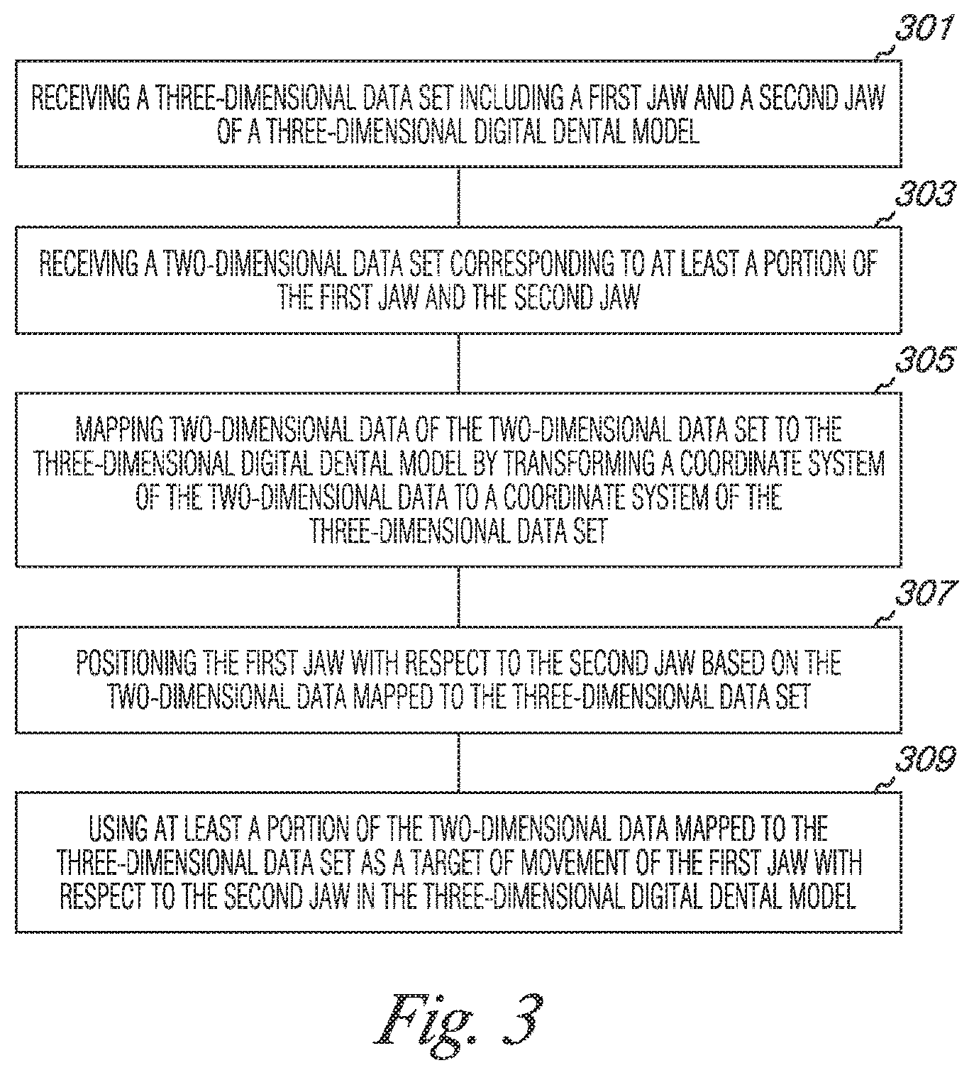 Patent US12324720 Figure 3 – Bite setting for dental treatment planning