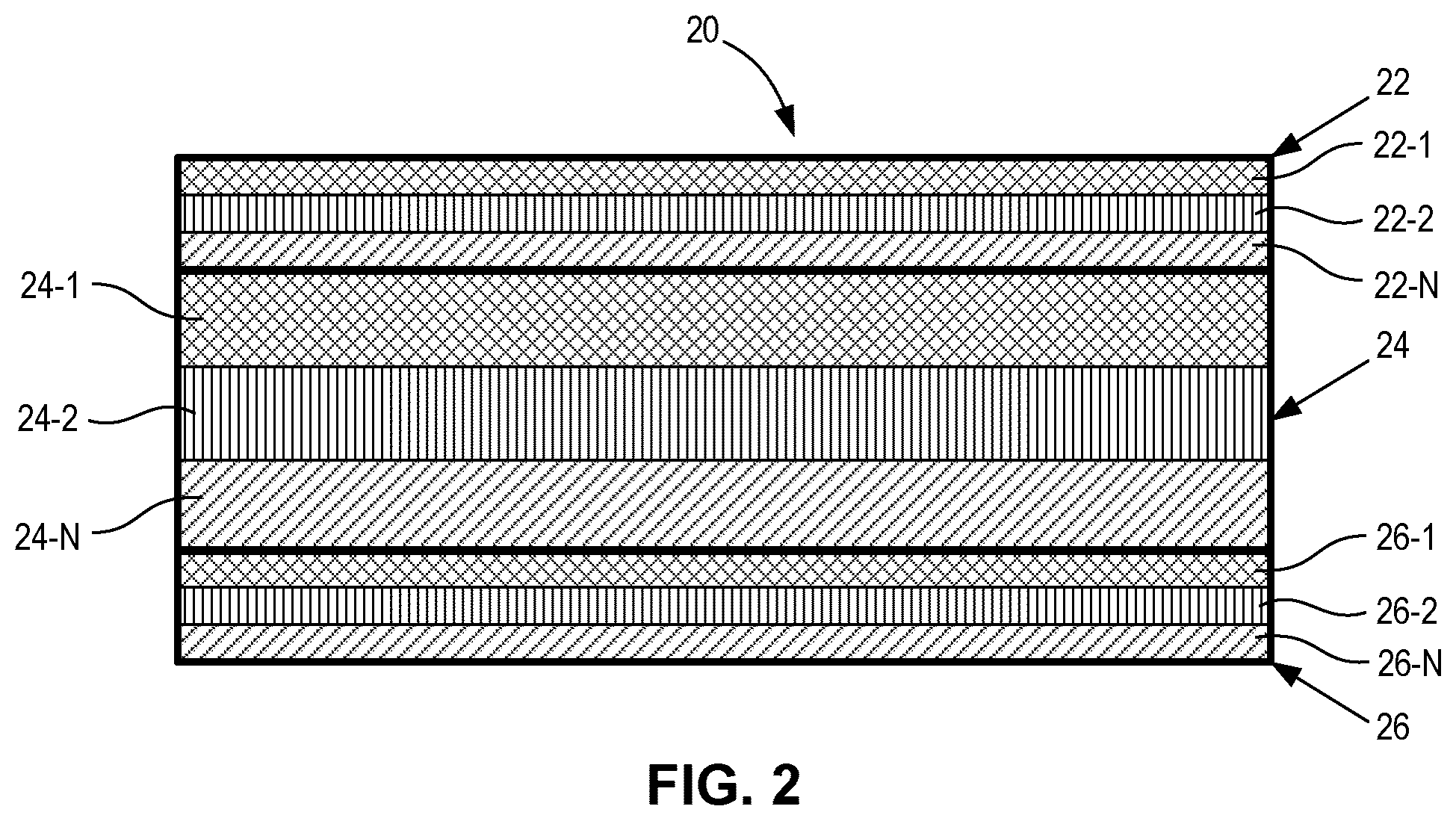 Patent US12324722 Figure 2 – Multilayer dental appliances and related methods and systems