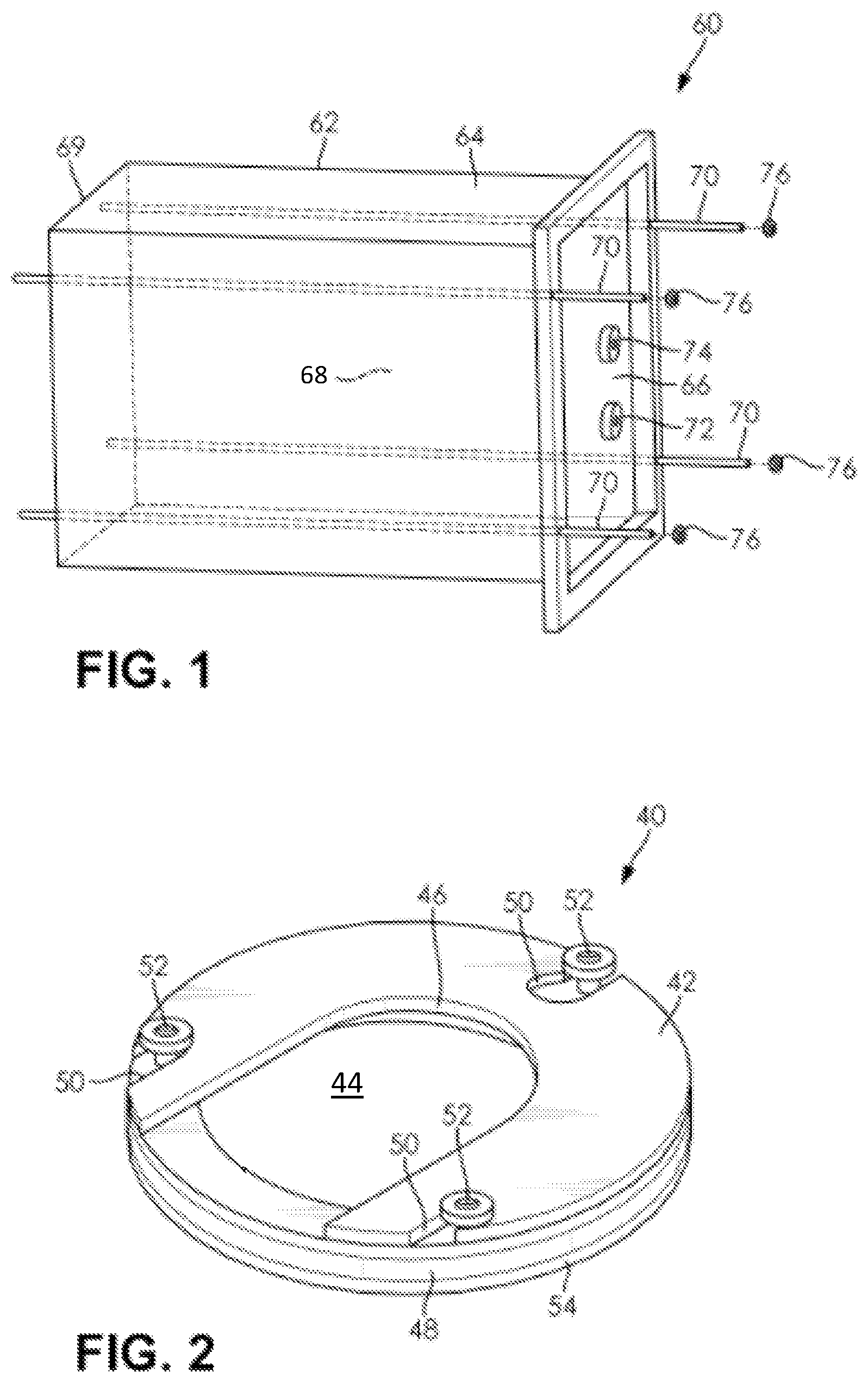 Patent US12324723 Figure 1 – Nose-only inhalation exposure plethysmograph for rabbits