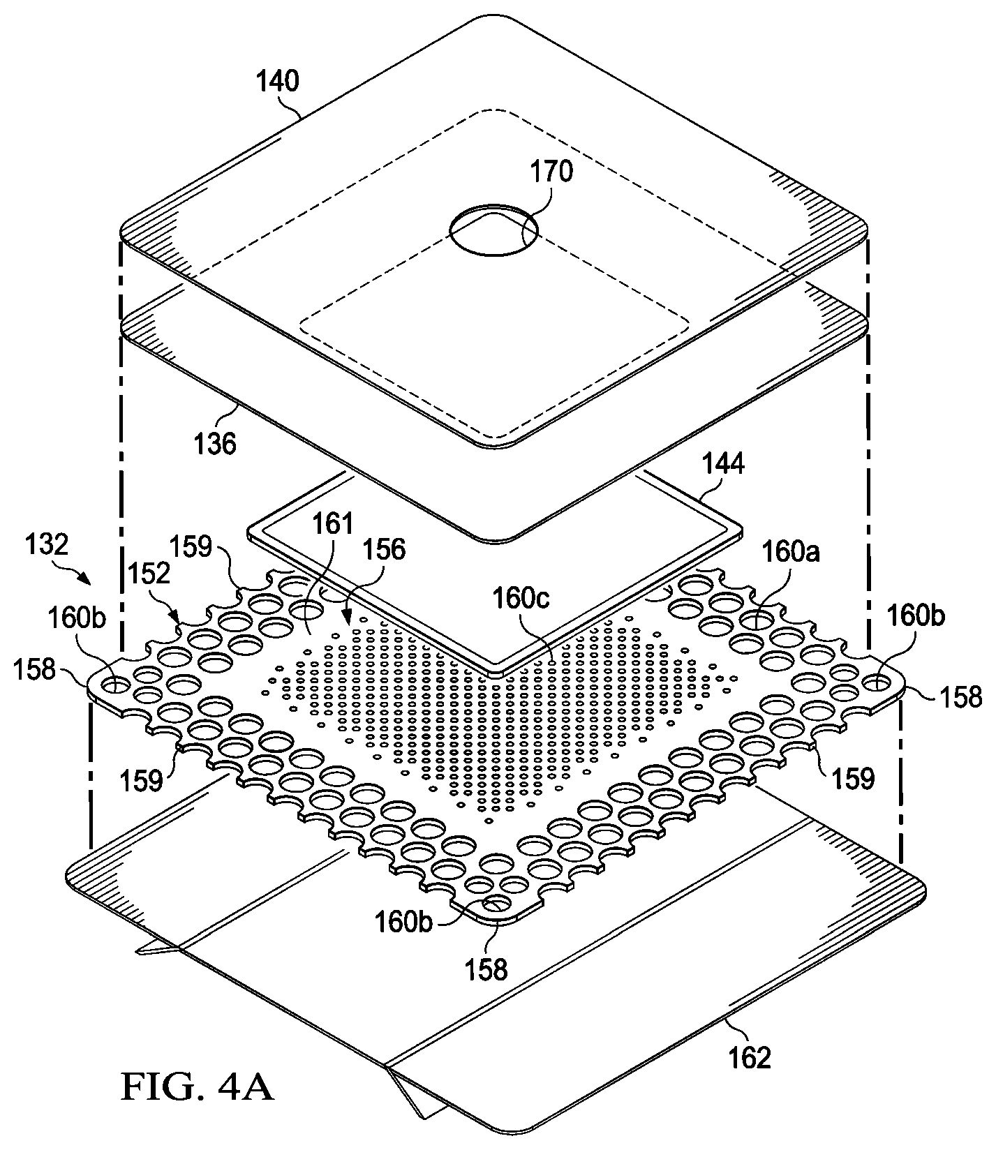 Patent US12324725 Figure 3 – Dressing with sealing and retention interface