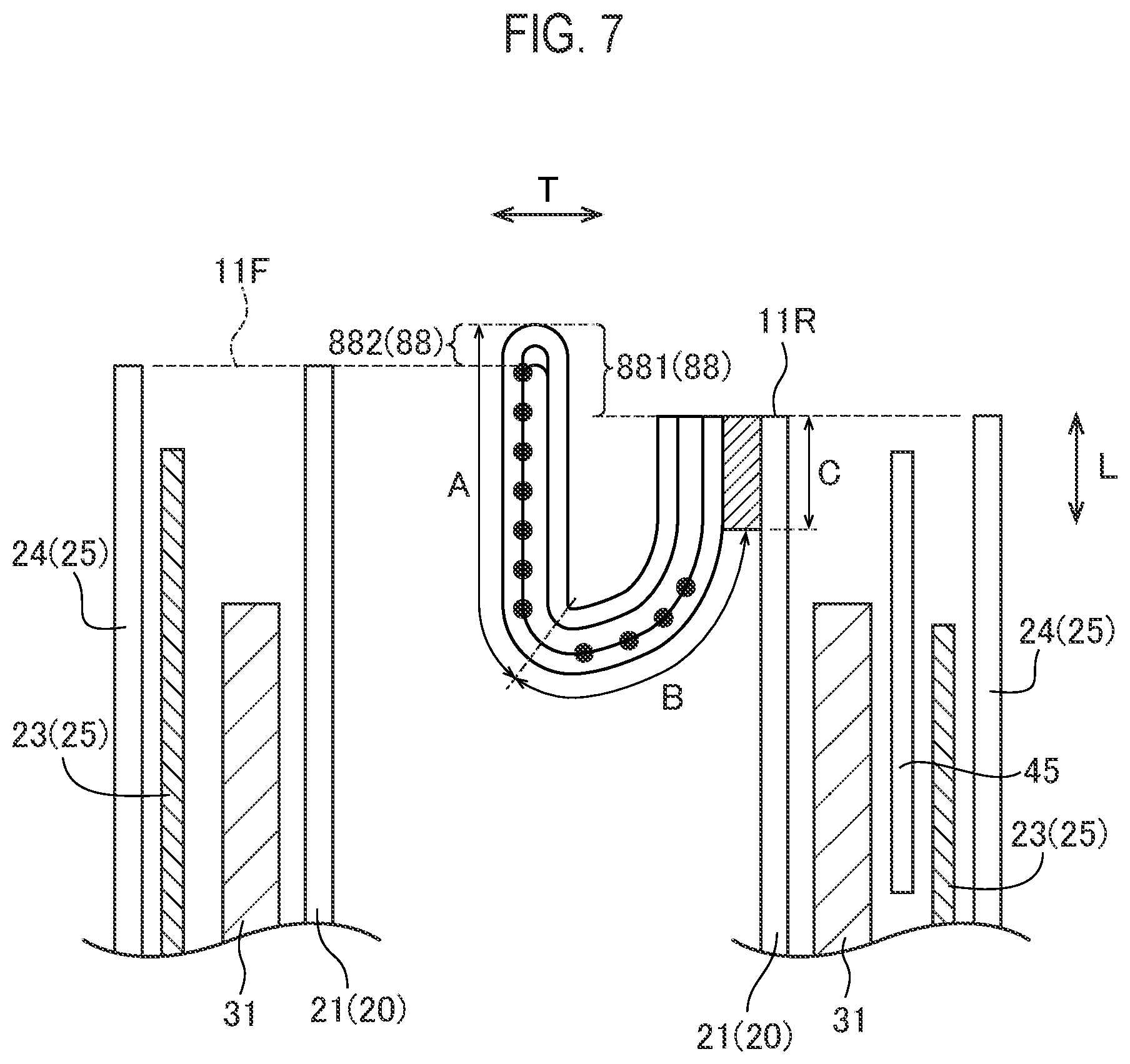 Patent US12324730 Figure 7 – Disposable diaper