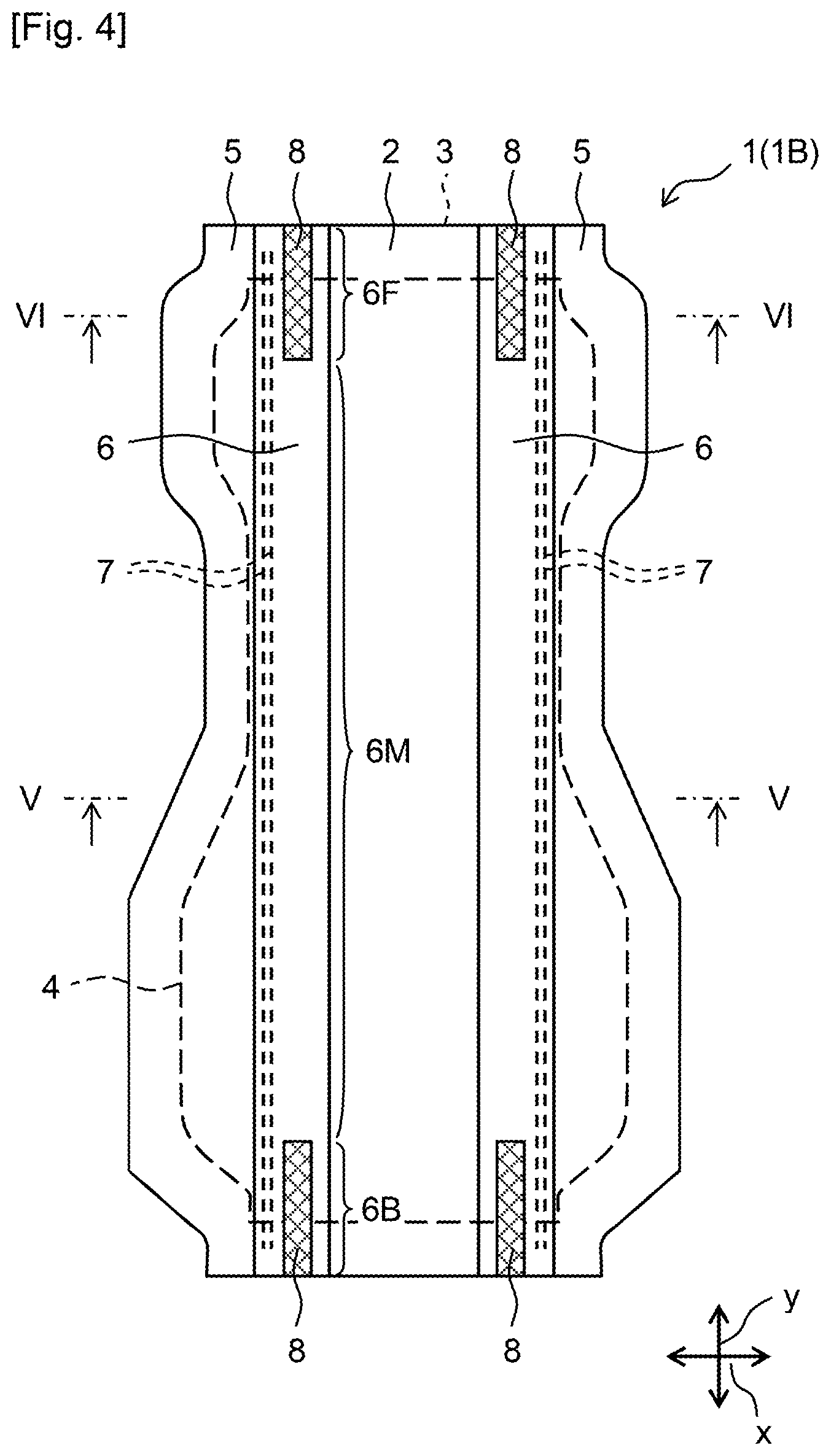 Patent US12324731 Figure 3 – Absorbent article