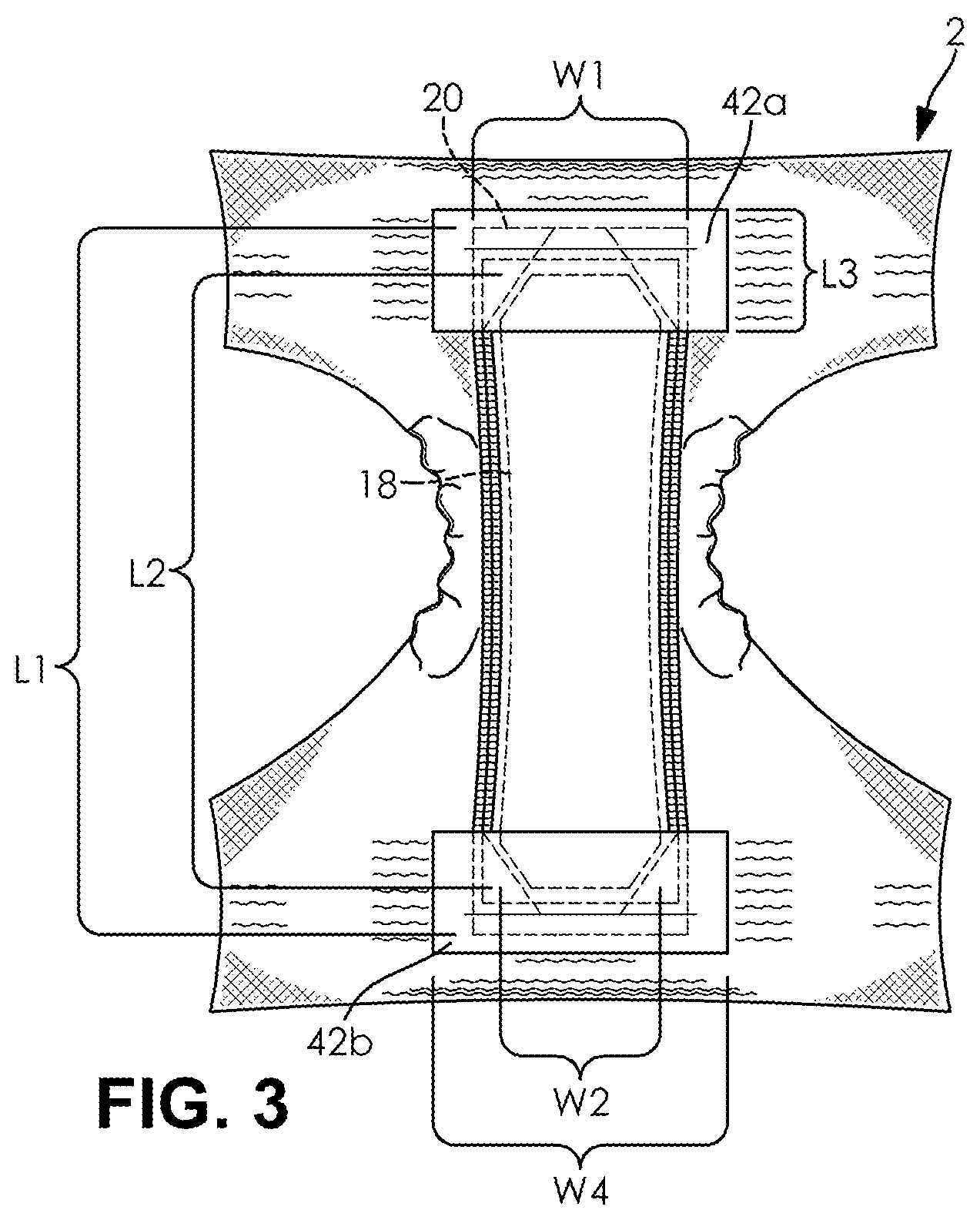 Patent US12324733 Figure 2 – Insert patch with liquid barrier