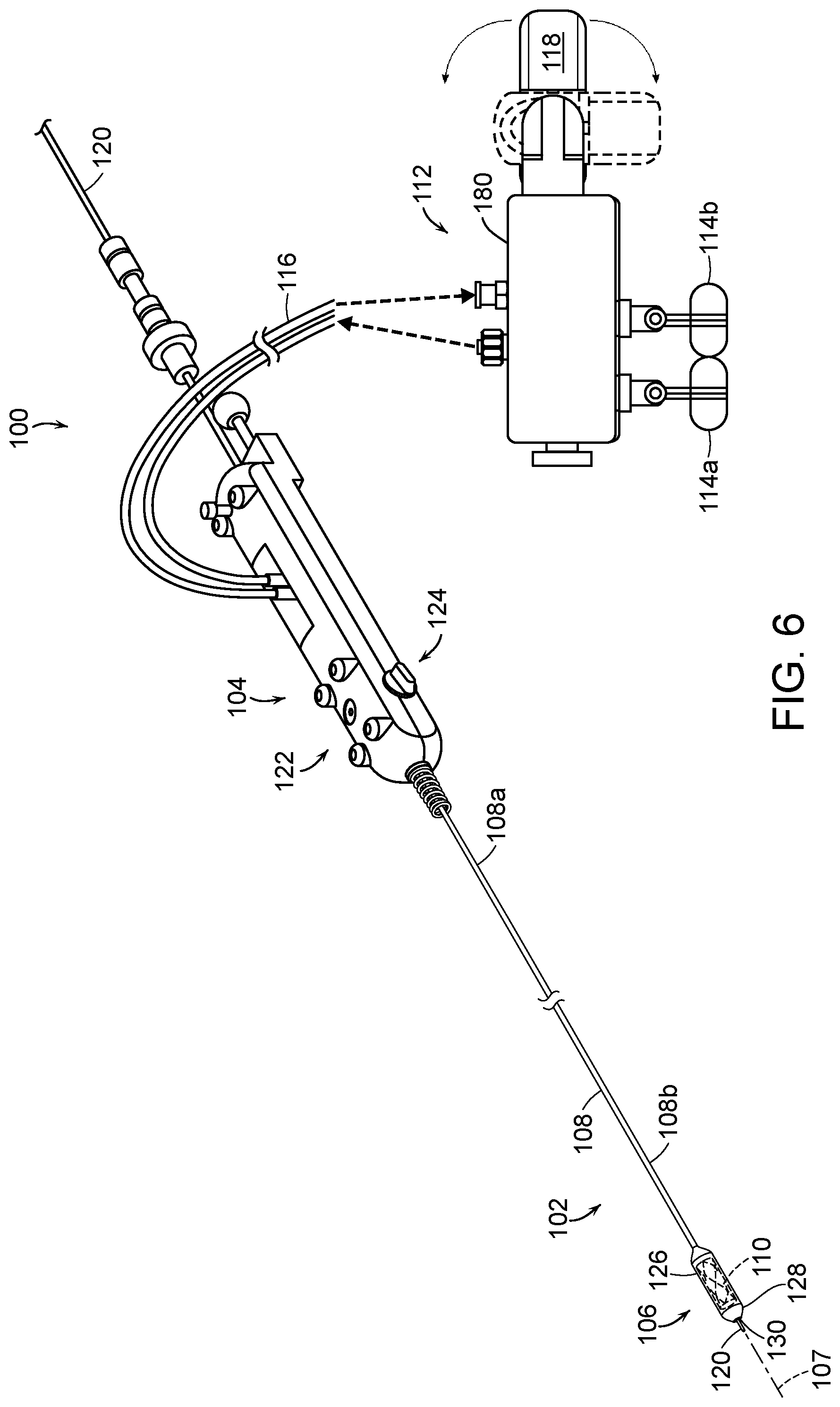 Patent US12324738 Figure 4 – Hydraulic delivery systems with flow diversion devices and associated methods